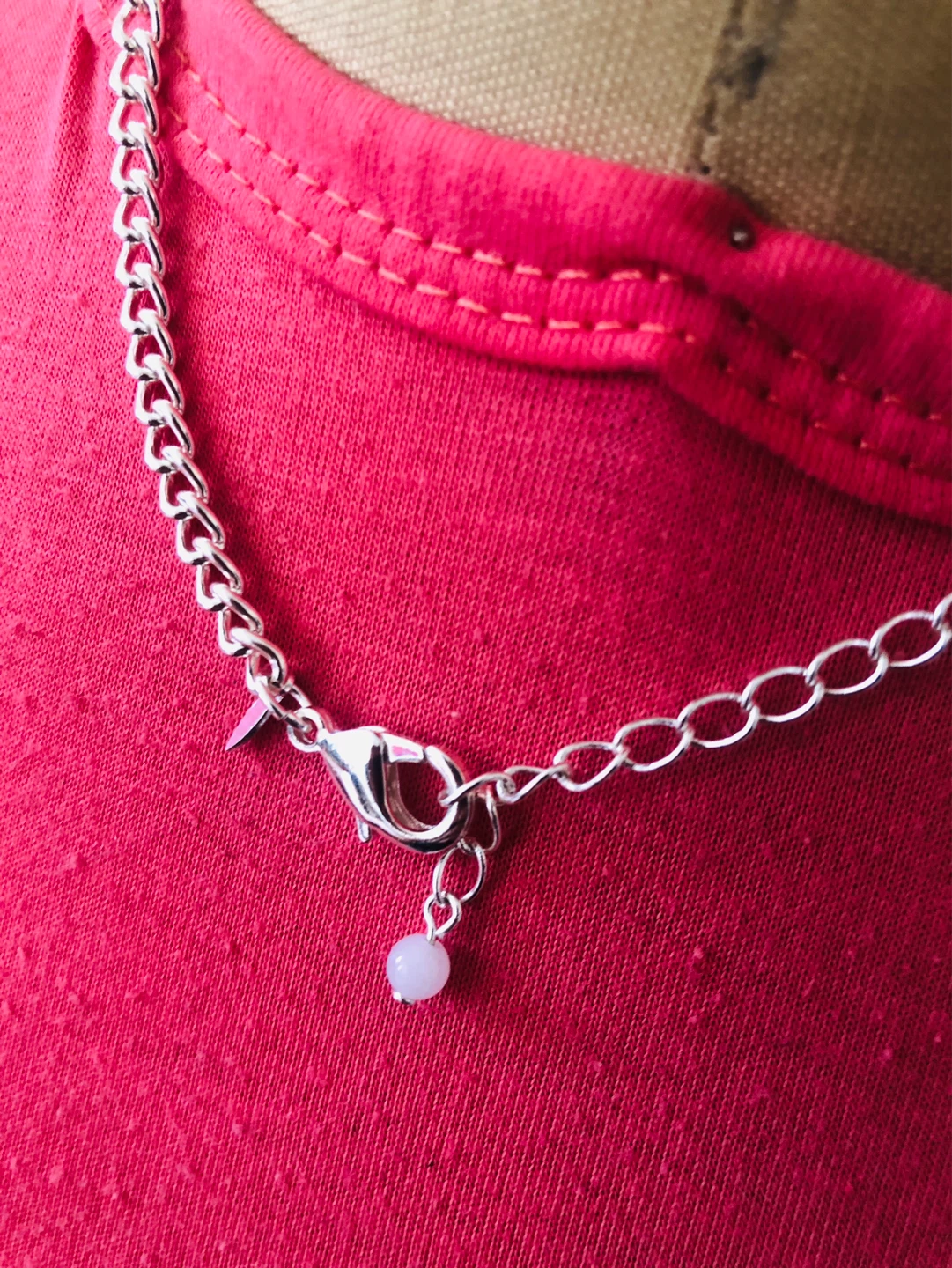 Two-Tone Link Necklace and bracelet - photo 5