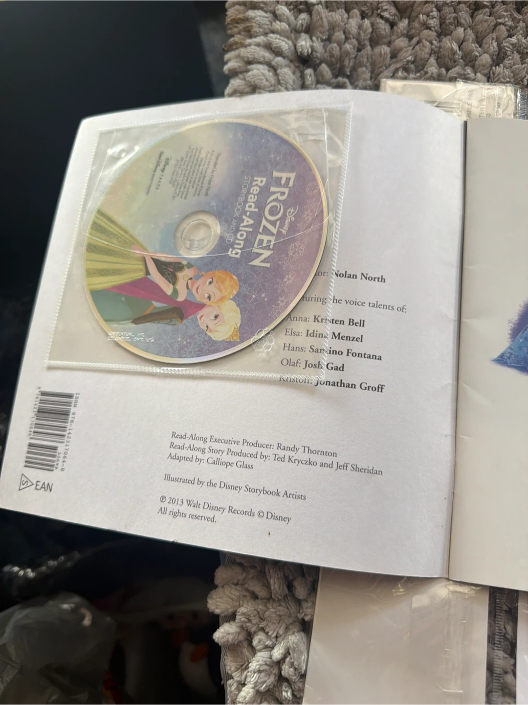Disney Frozen Read-Along Storybook and CD - photo 2