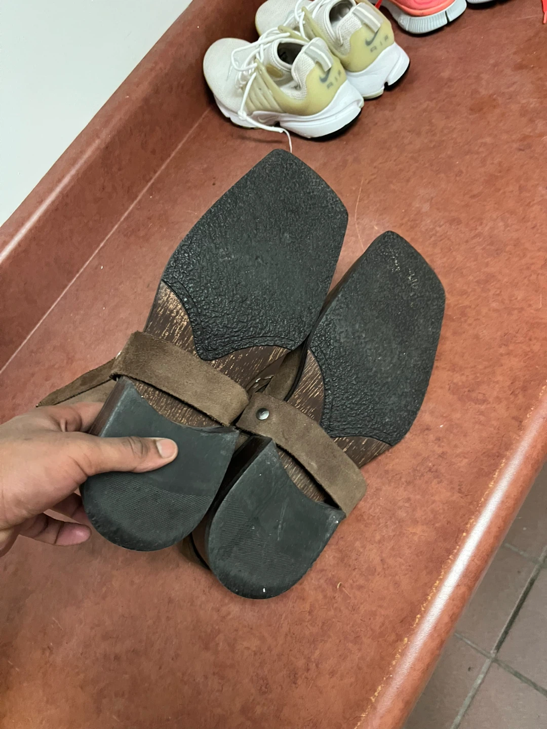 Brown Suede Harness Boots size 12 men’s - photo 3