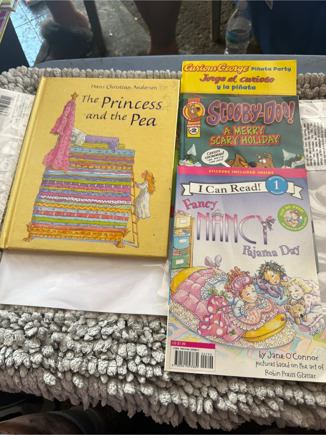 The Princess and the Pea, Scooby-Doo, Fancy Nancy Kids Books Lot
