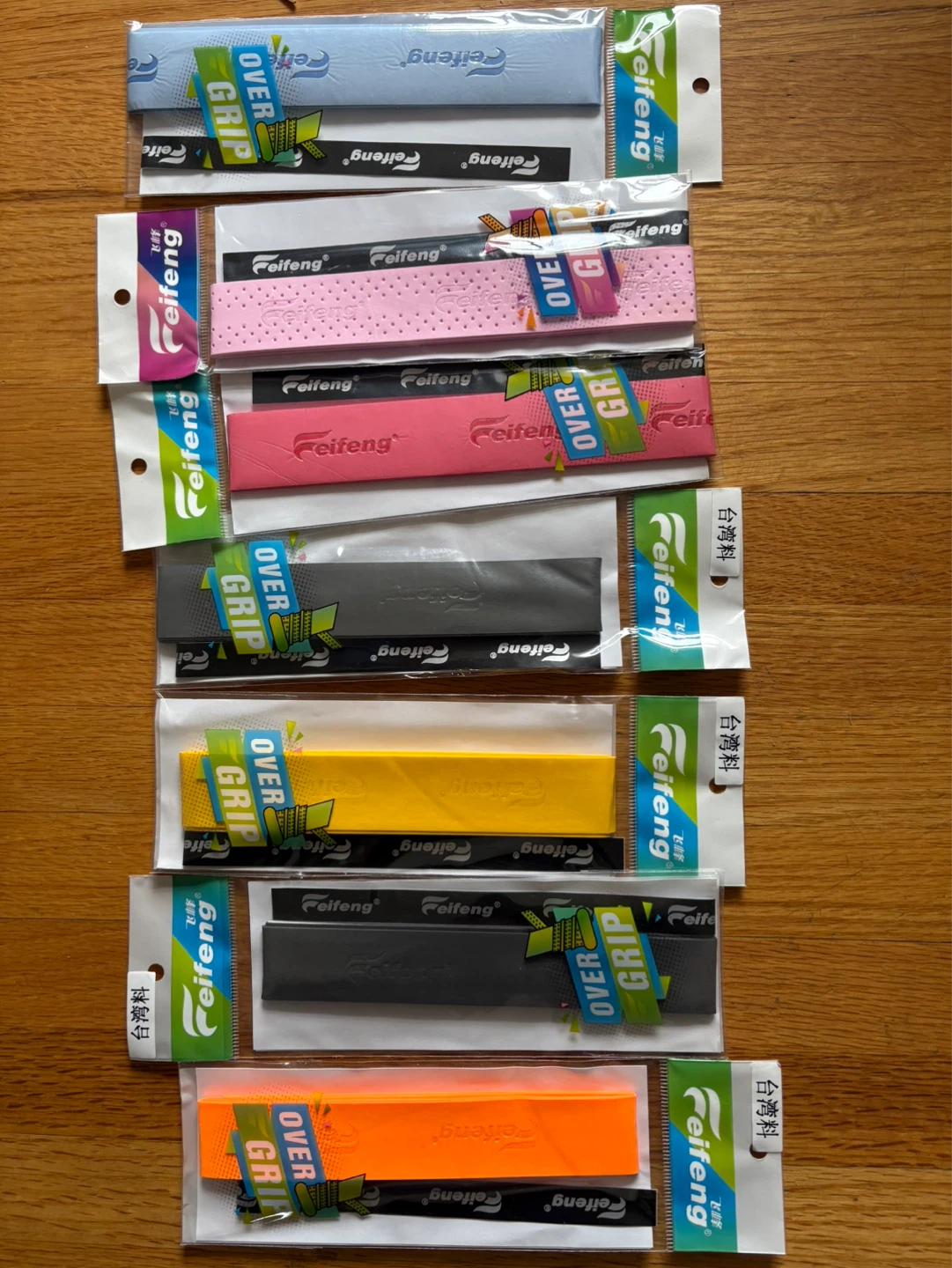 Feifeng & Kituna Overgrips and badminton Grip Tape Lot - photo 4