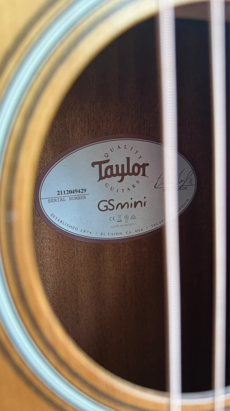 Taylor GS Mini Acoustic Guitar with Gig Bag and Stand - photo 2