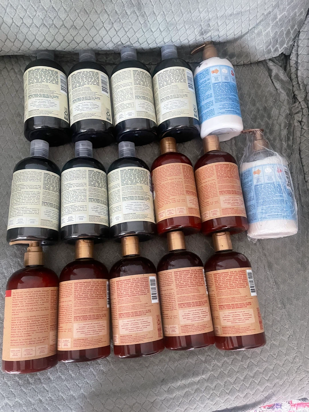 SheaMoisture Shampoo, Conditioner & Hair Milk Lot - photo 2