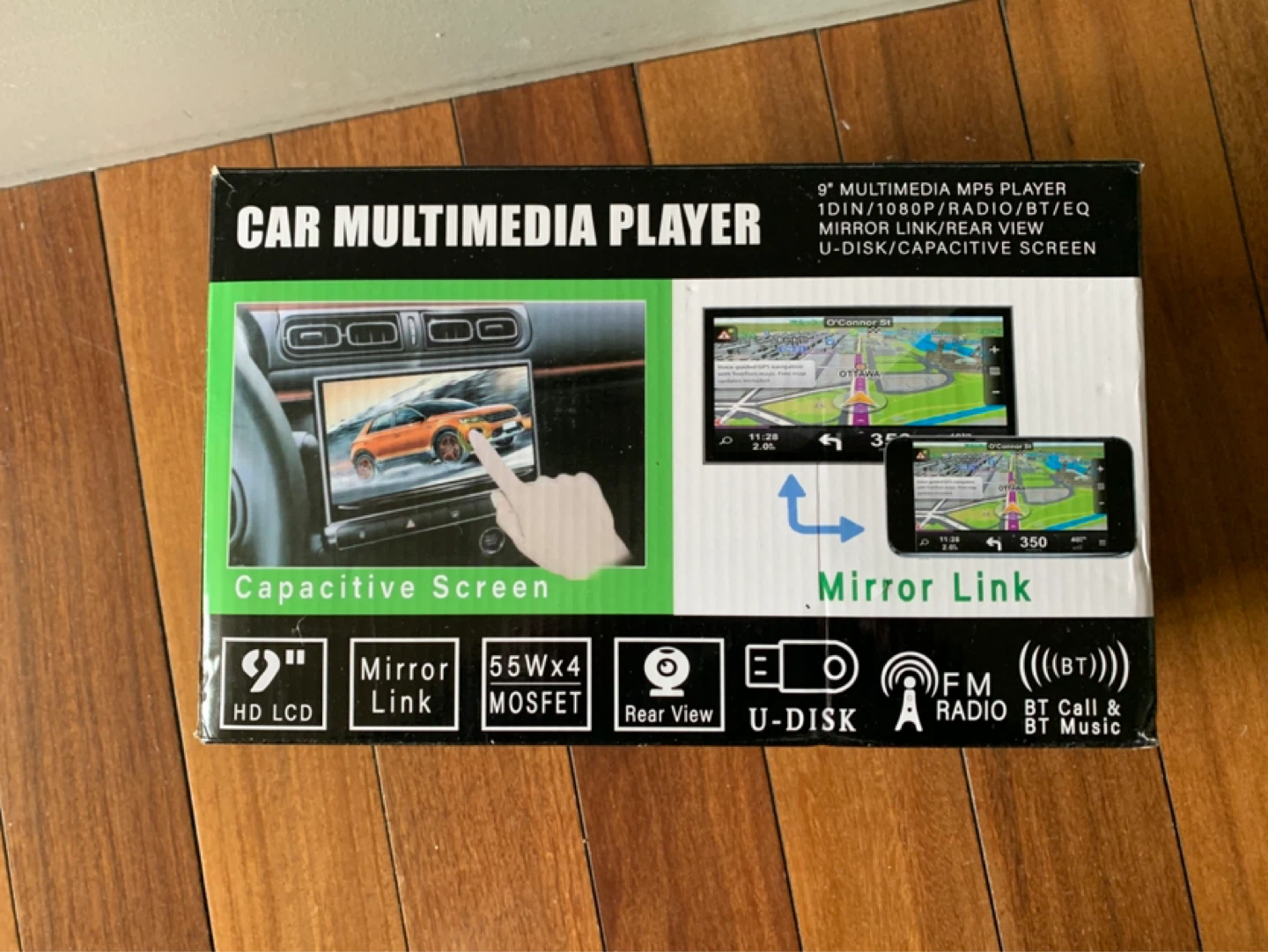 Car Multimedia MP5 Player with 9" HD LCD Screen - photo 3