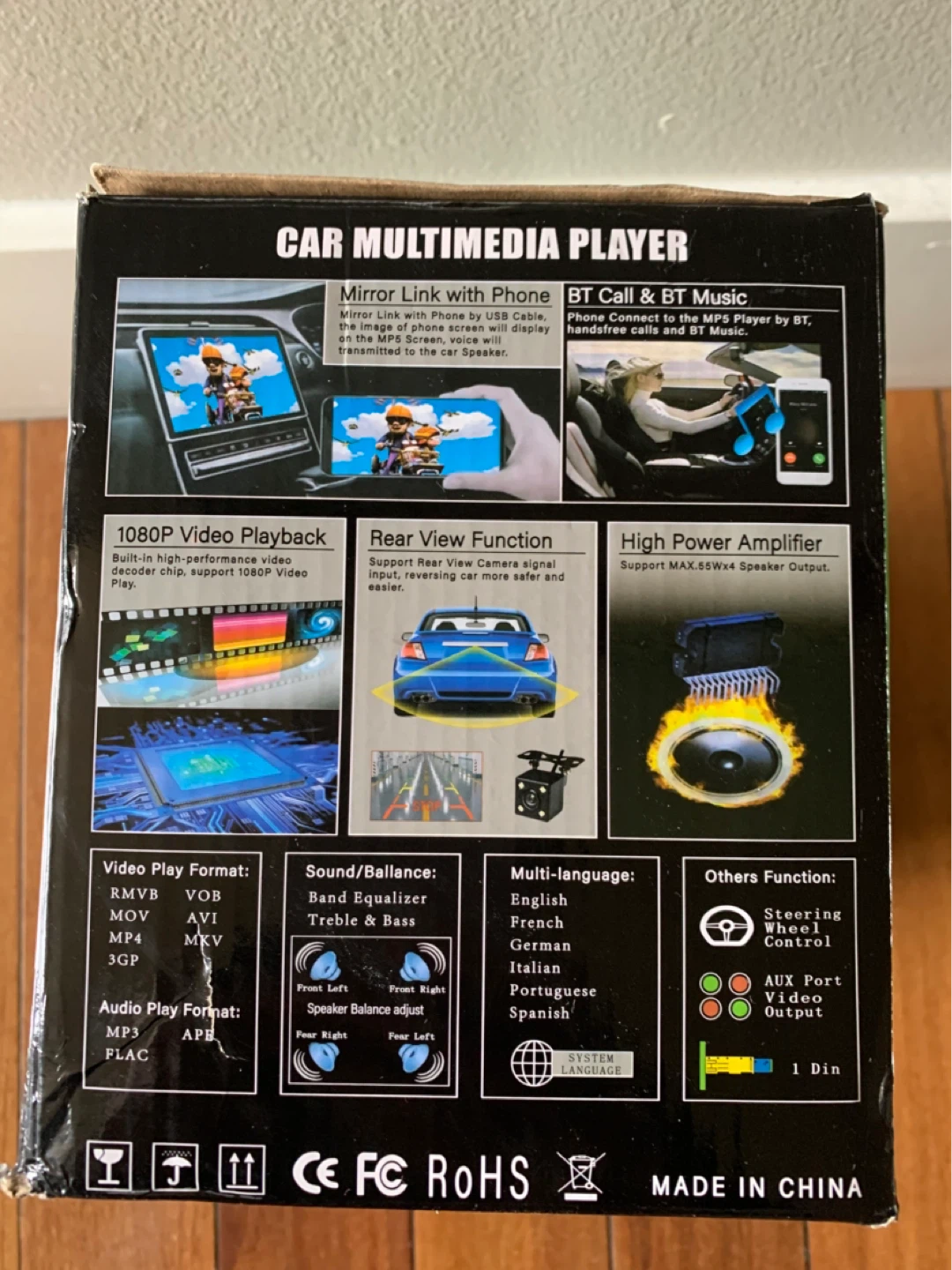 Car Multimedia MP5 Player with 9" HD LCD Screen - photo 4