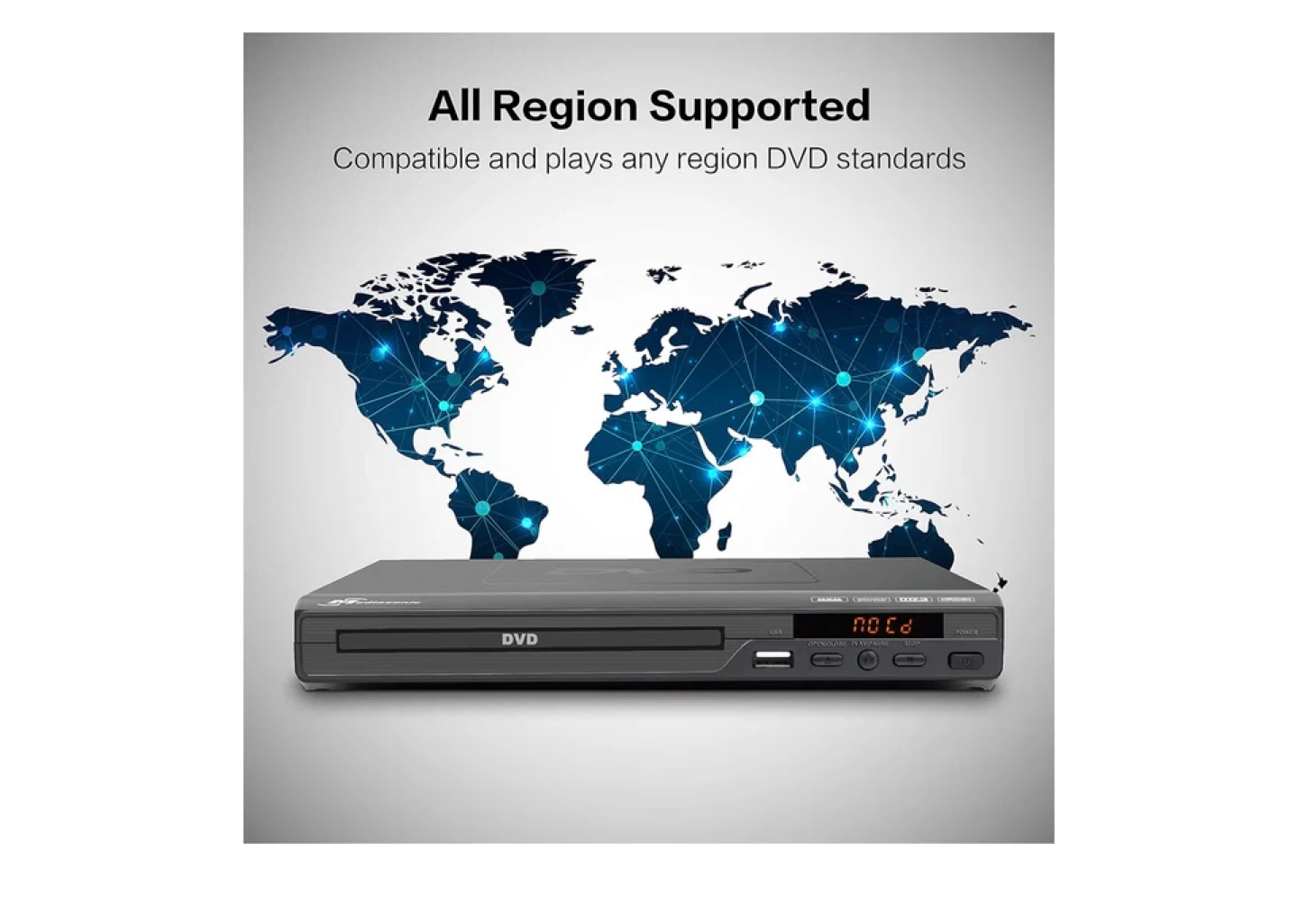 Mediasonic CD / DVD Player - Upscaling 1080P - photo 3