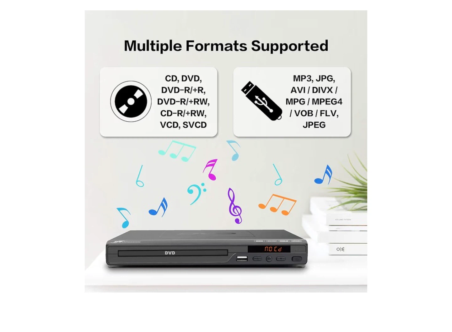 Mediasonic CD / DVD Player - Upscaling 1080P - photo 5