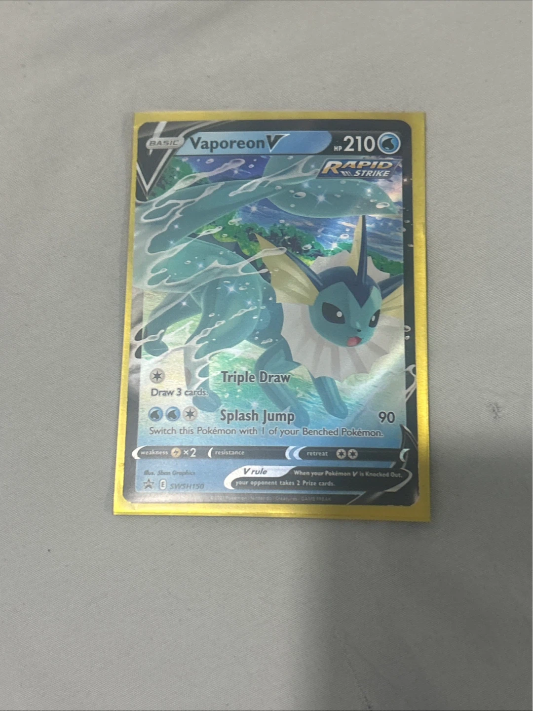 Pokemon V Cards - Vaporeon, Espeon, Jolteon, Flareon, Glaceon - photo 4
