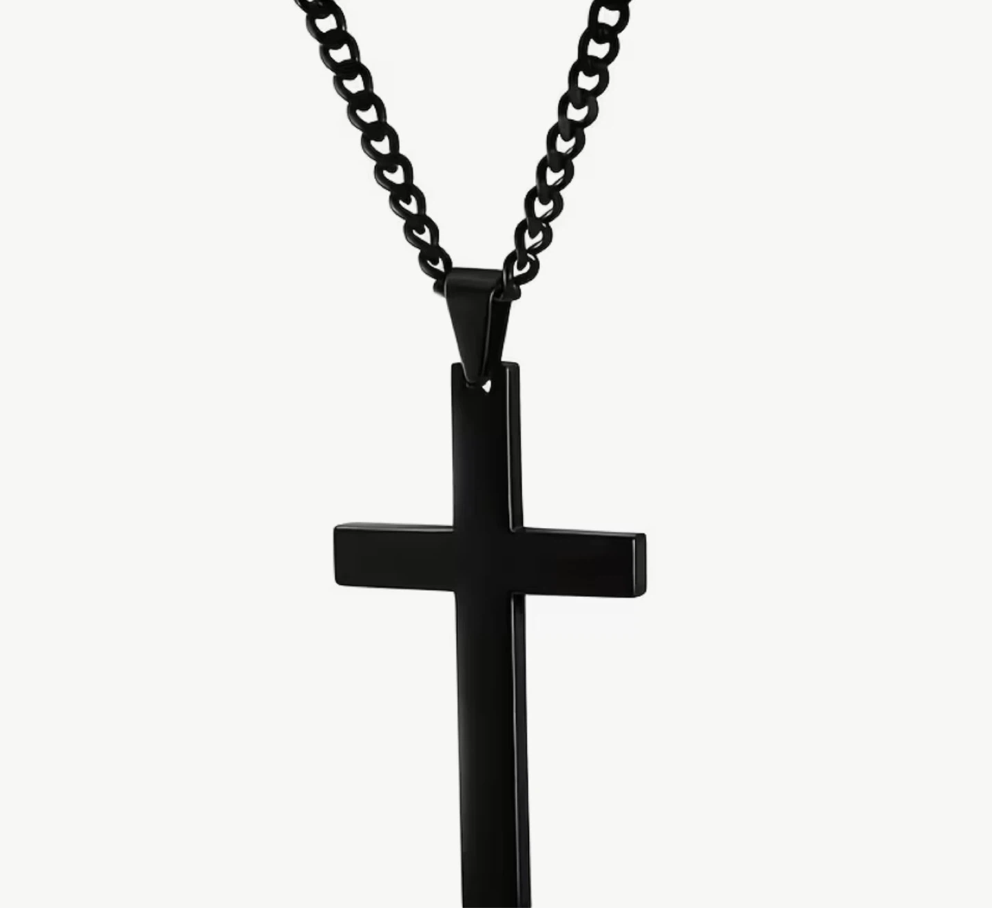 Black Cross Necklace - photo 3