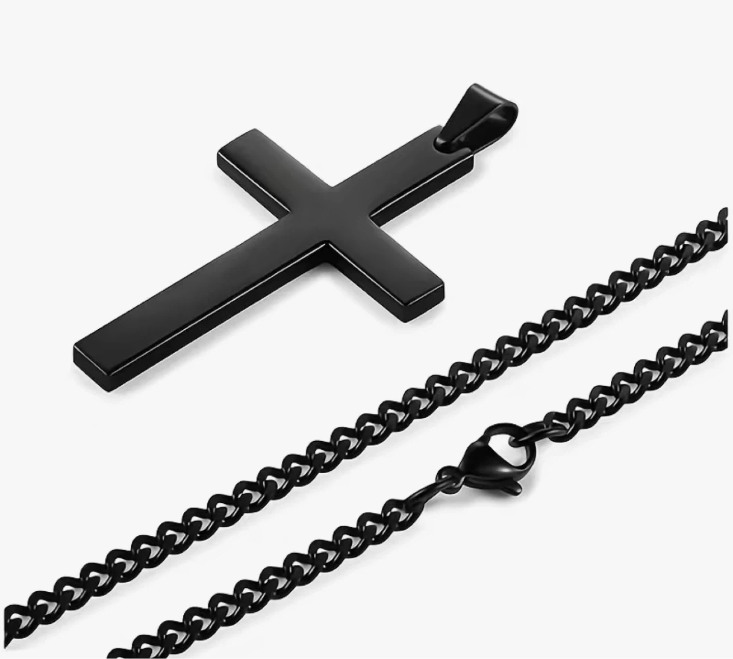 Black Cross Necklace - photo 2