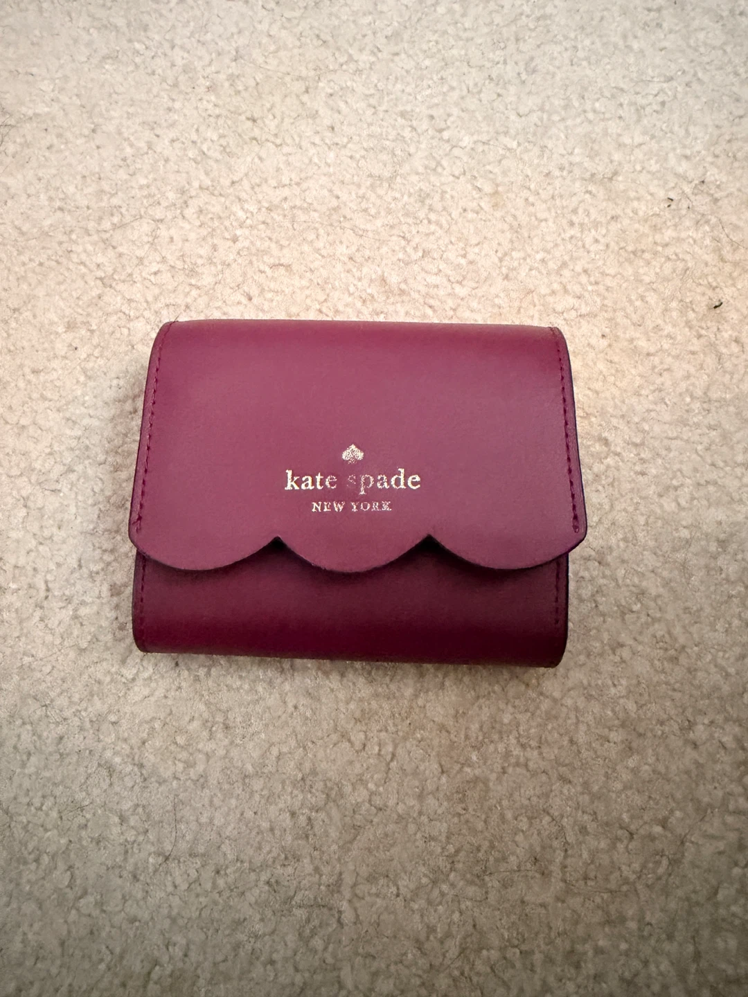 Kate Spade Pink Scallop Wallet