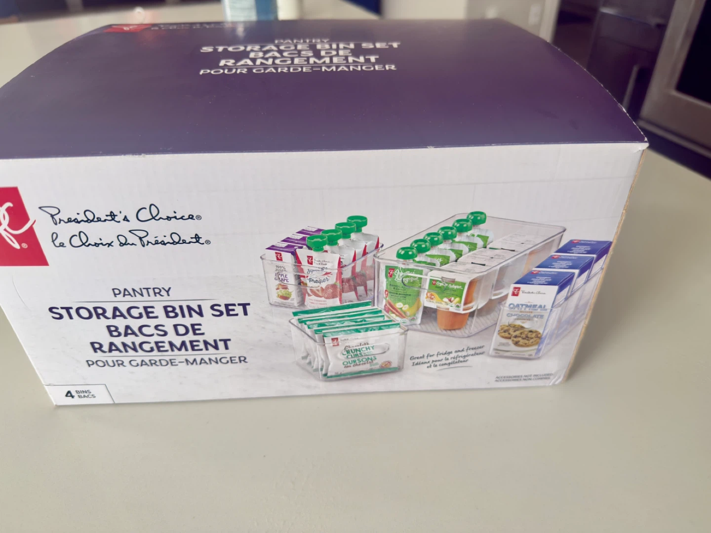 President's Choice Pantry Storage Bin Set