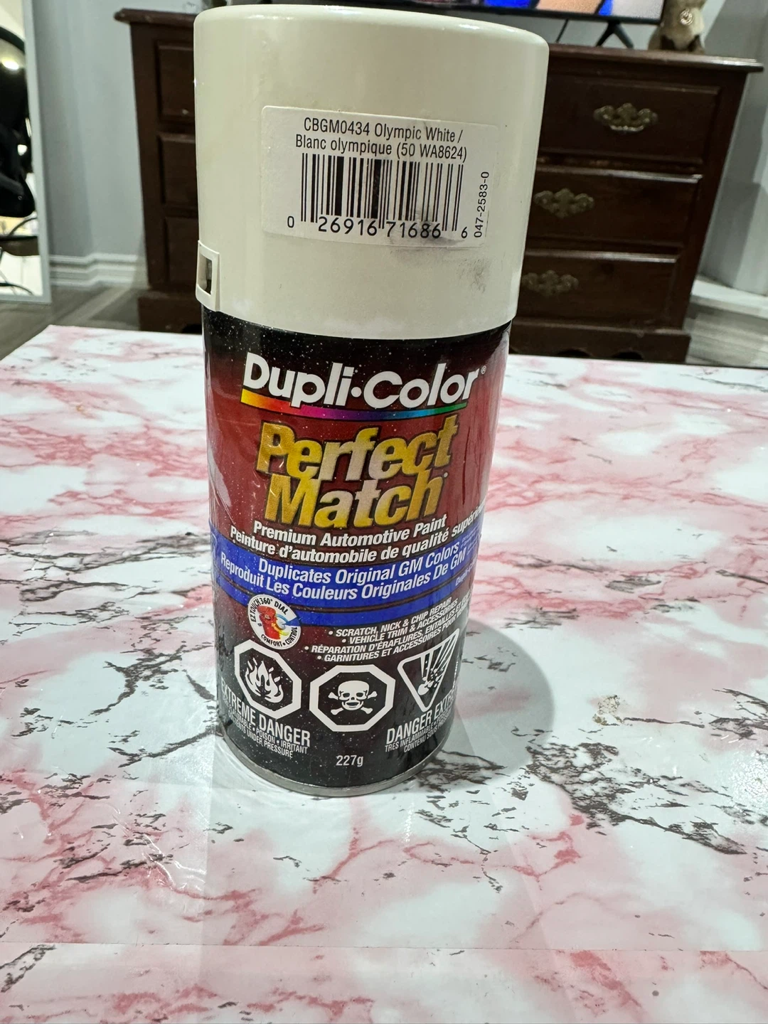 Dupli-Color Perfect Match Automotive Paint - Olympic White