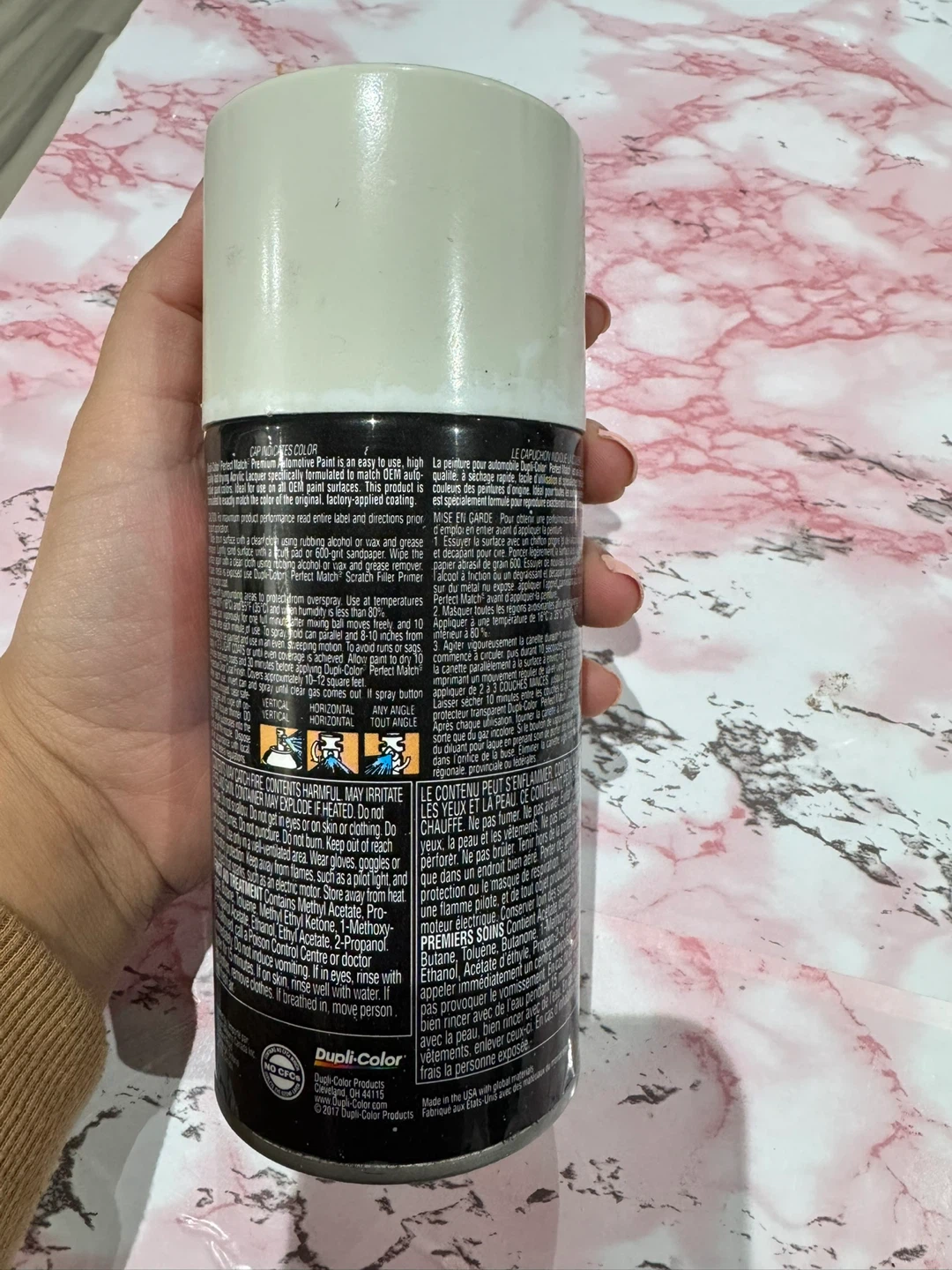 Dupli-Color Perfect Match Automotive Paint - Olympic White - photo 2