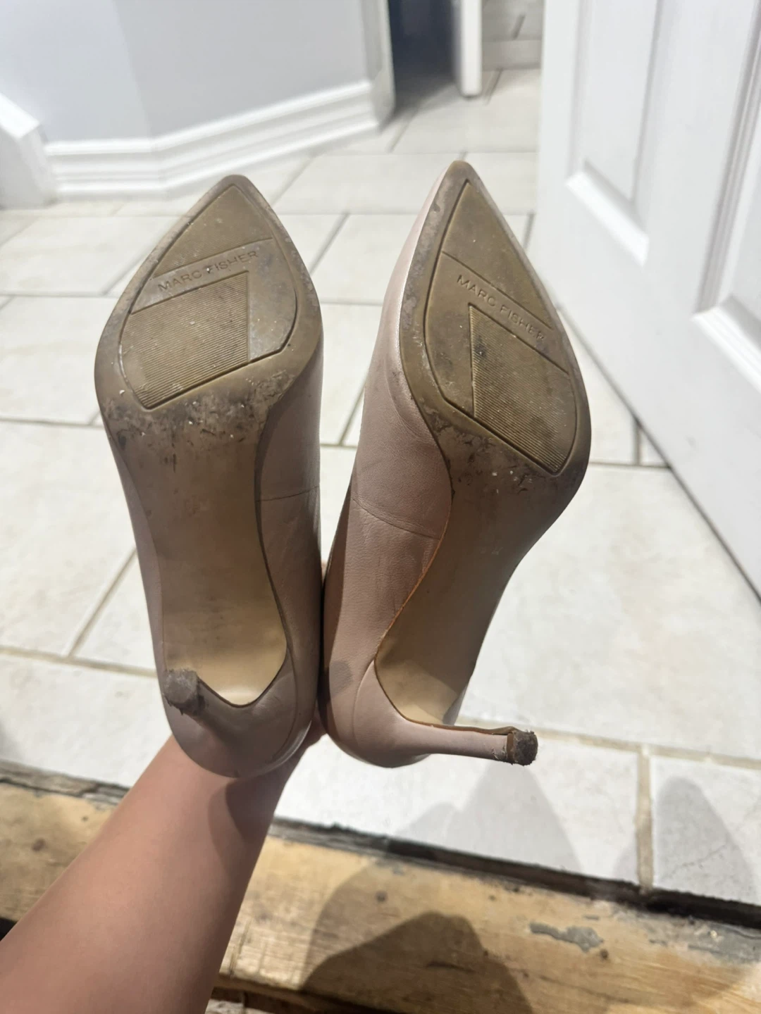 Marc Fisher Women's Pink Pointed Toe Heels - photo 2