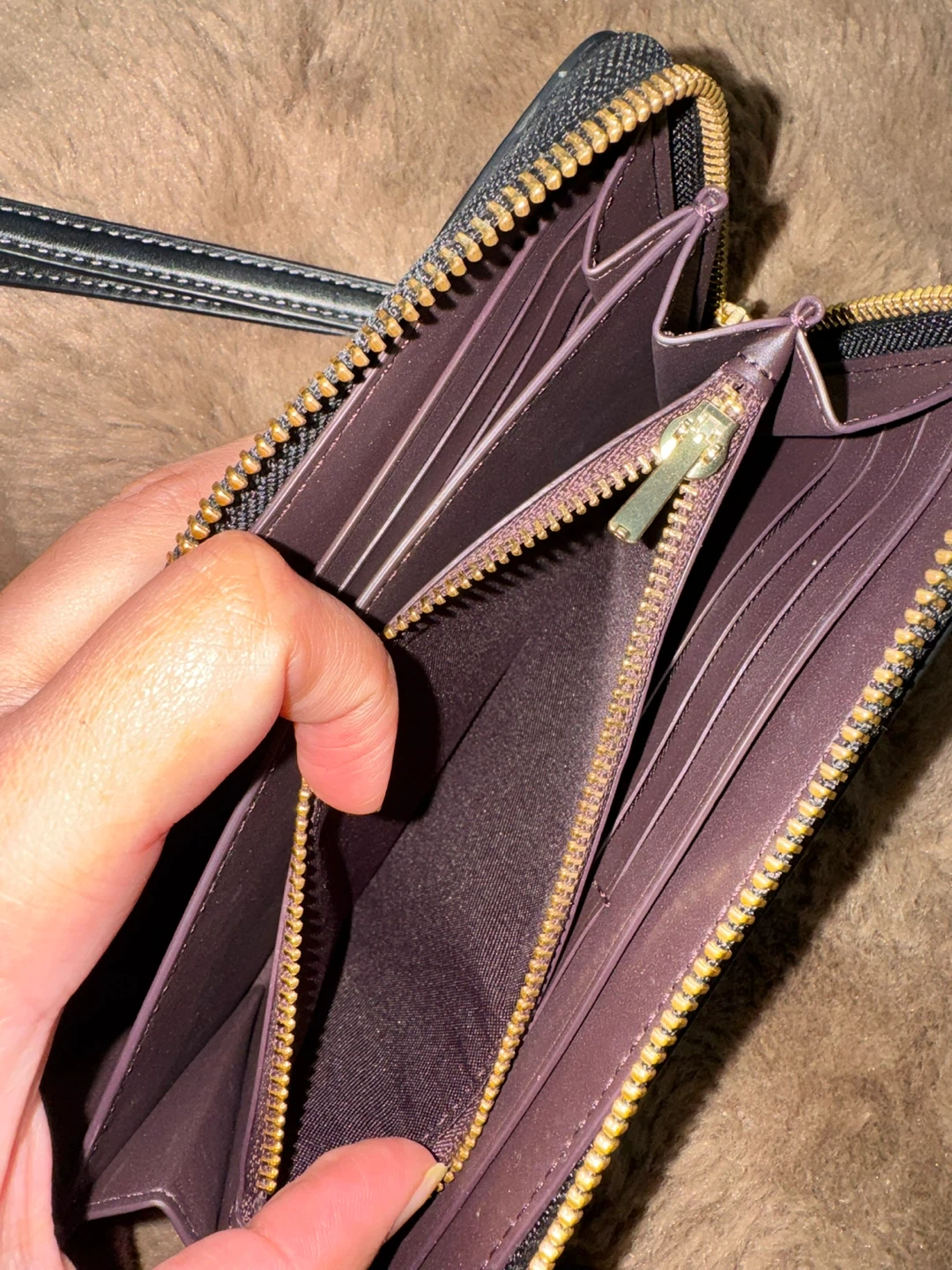 Coach Signature Zip Around Wallet - photo 5