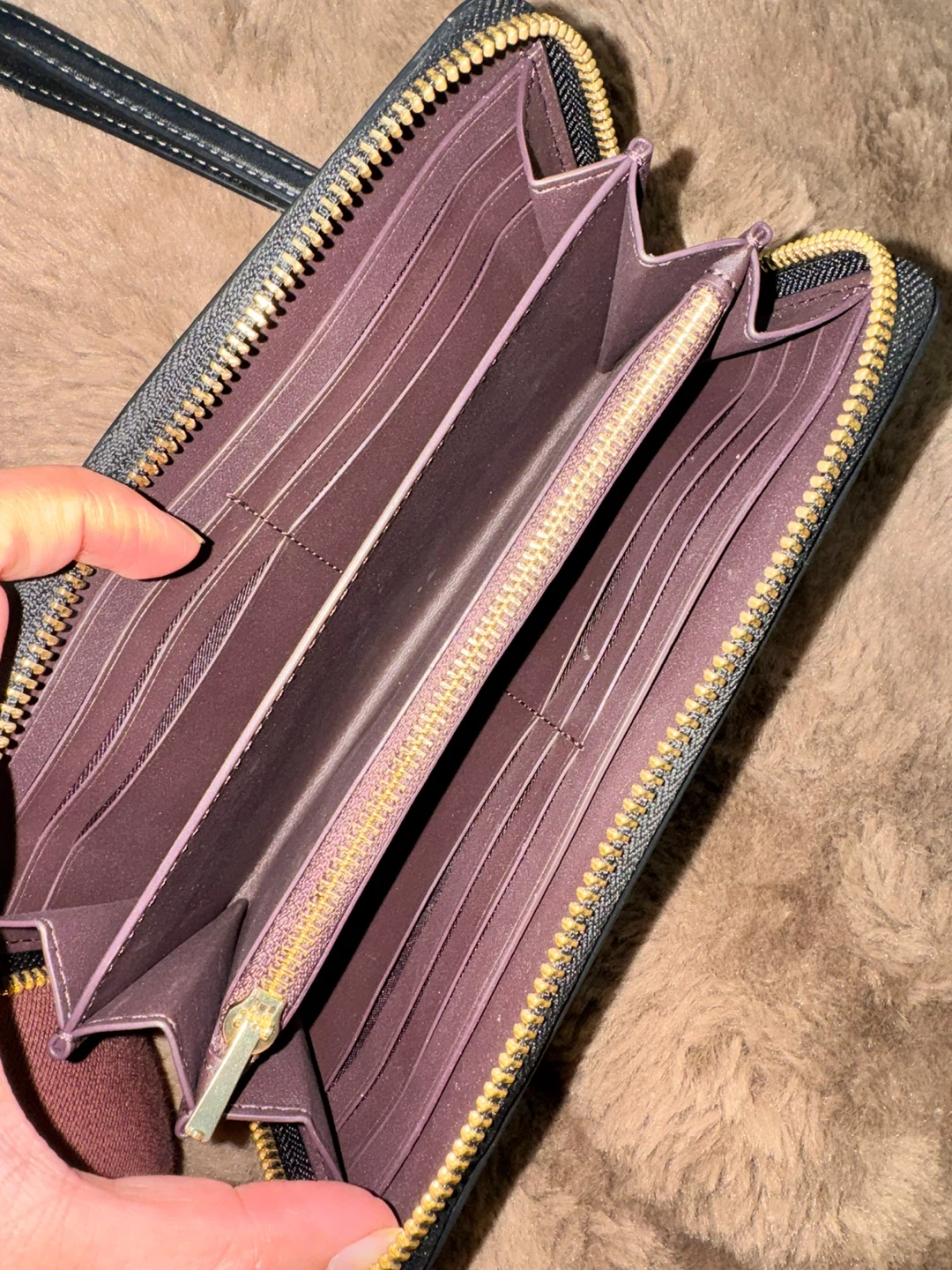 Coach Signature Zip Around Wallet - photo 4