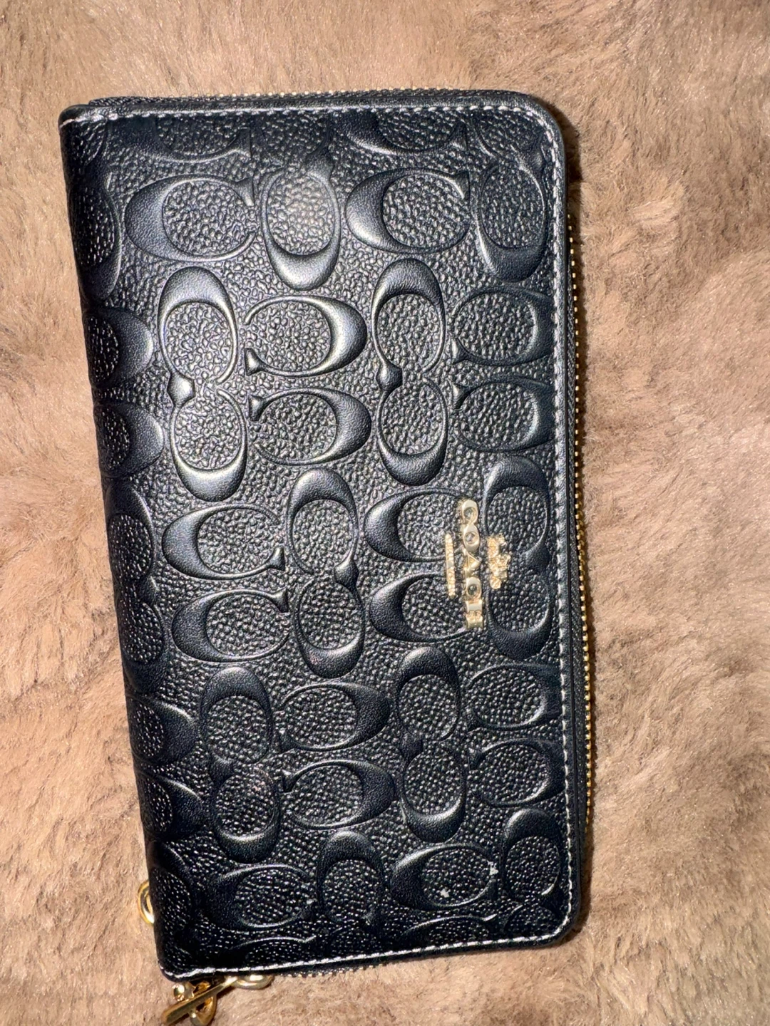 Coach Signature Zip Around Wallet - photo 2