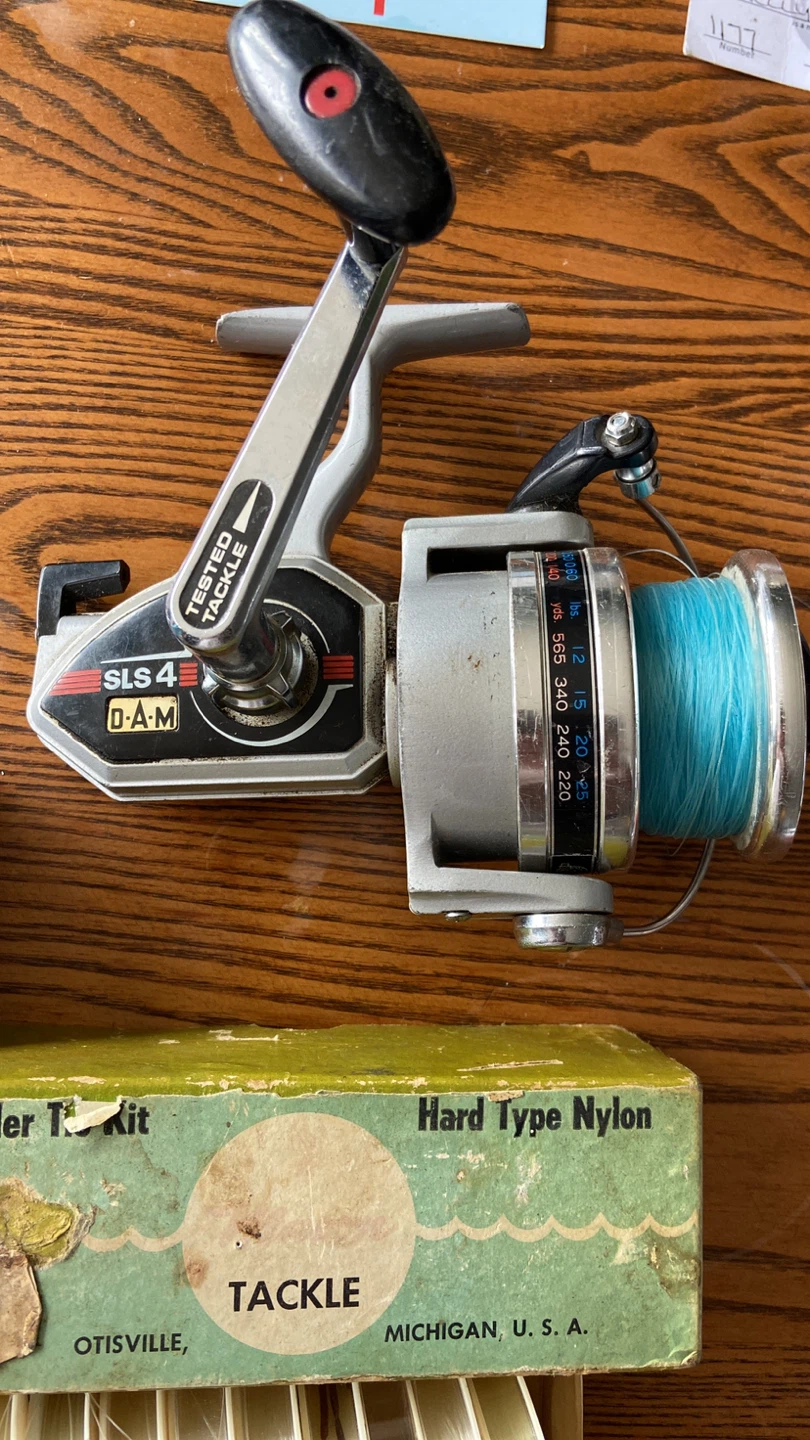 DAM SLS 4 Fishing Reel with Assorted Fishing Line Spools - photo 5