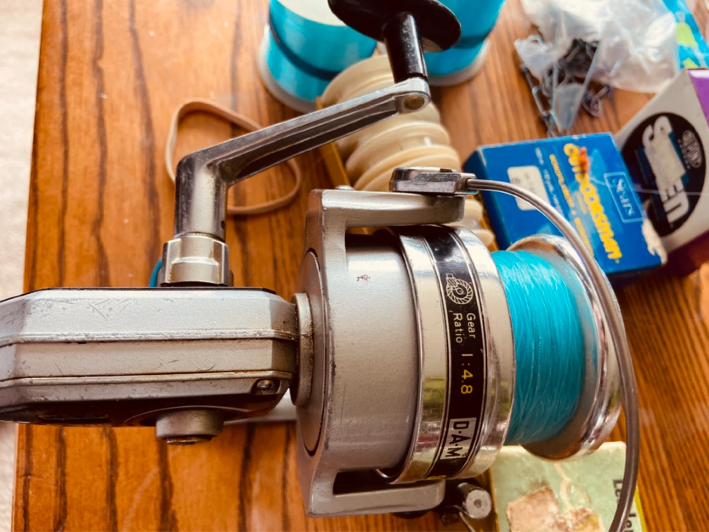 DAM SLS 4 Fishing Reel with Assorted Fishing Line Spools - photo 4