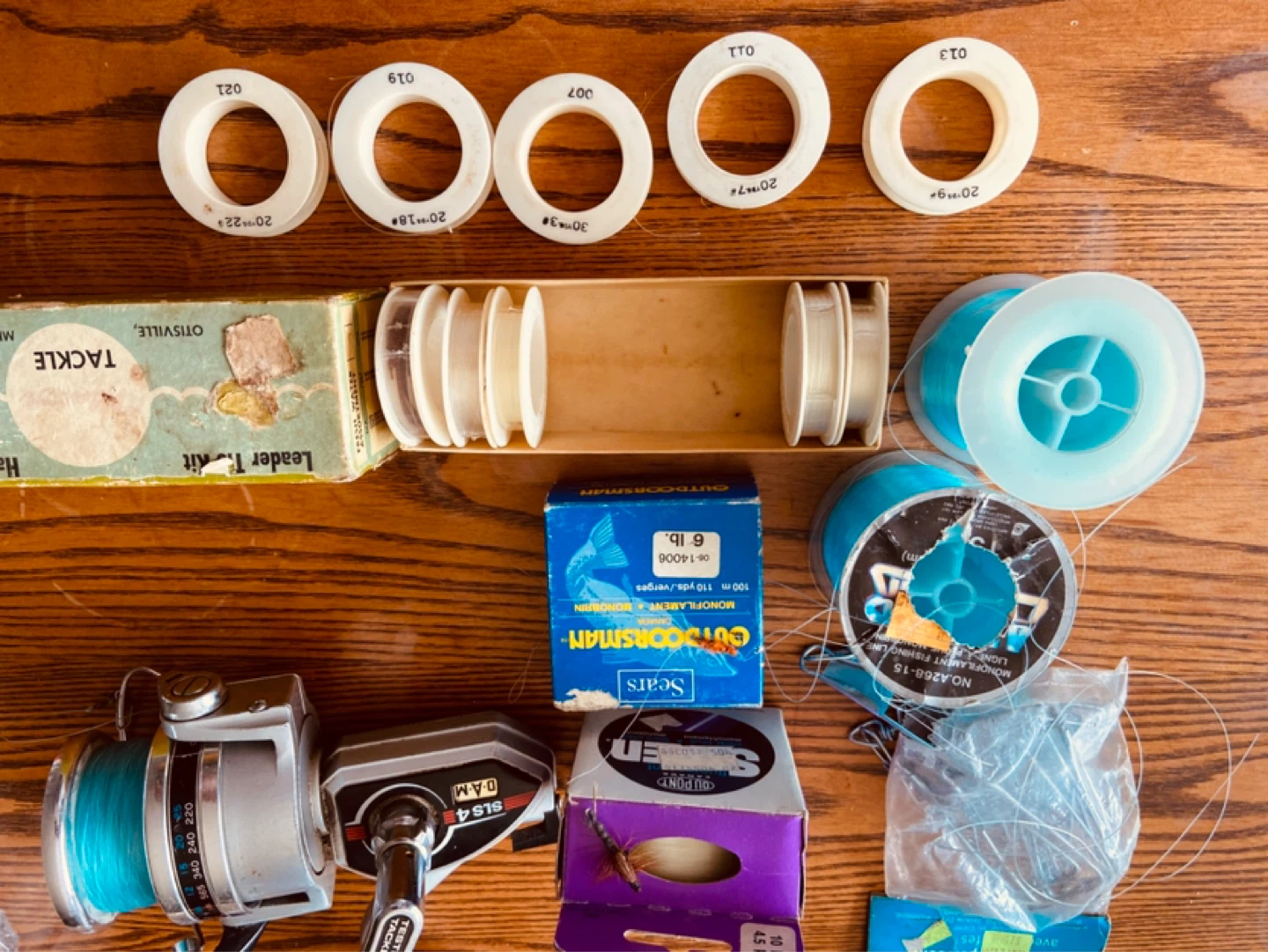 DAM SLS 4 Fishing Reel with Assorted Fishing Line Spools