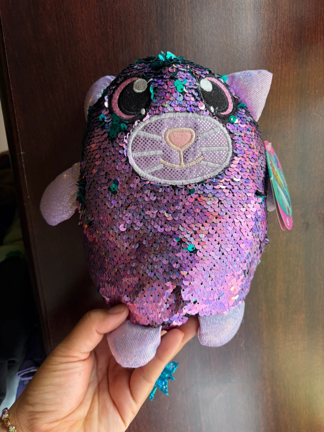 New shimmeez sequin plush