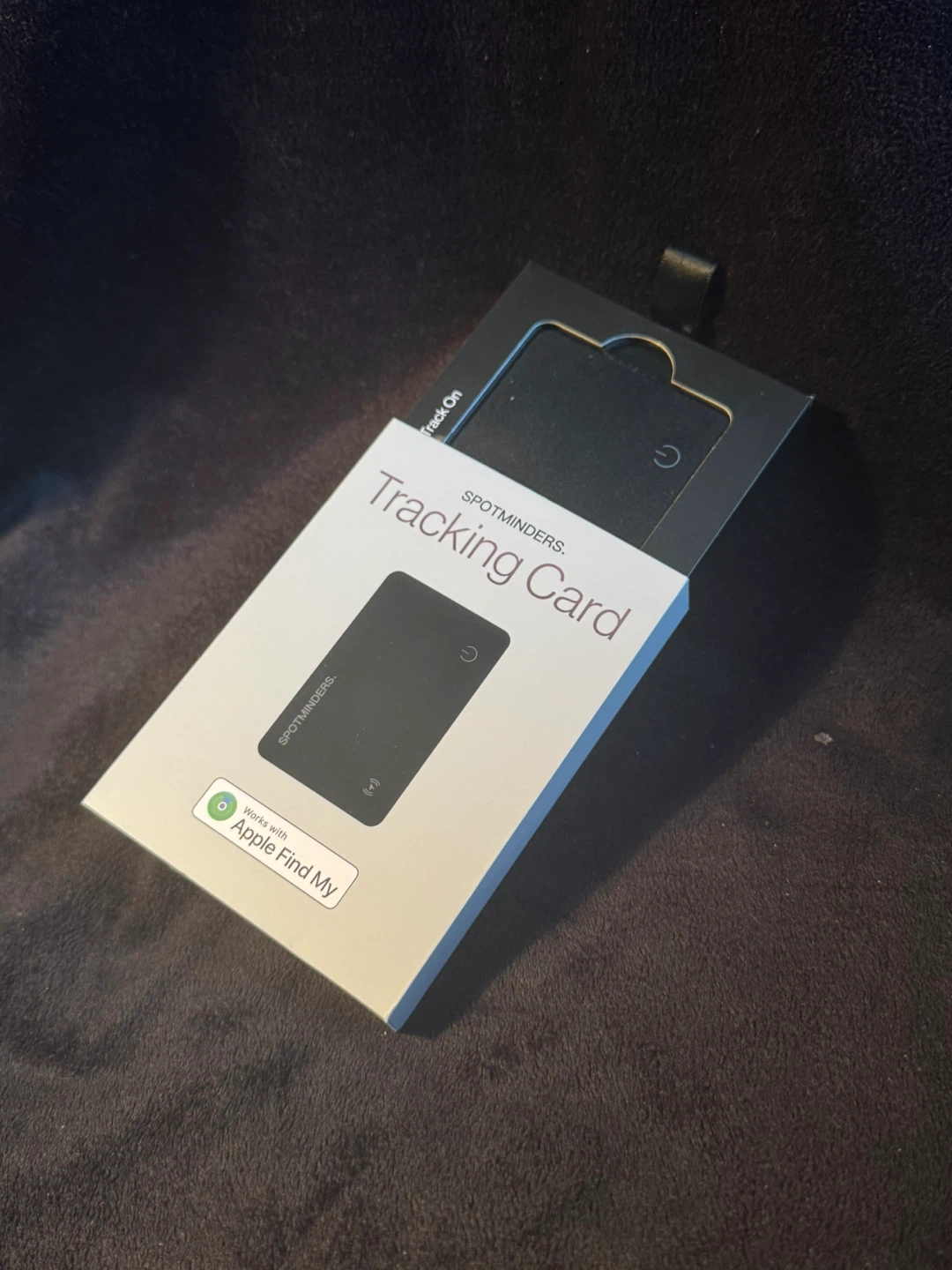 SPOTMINDERS Tracking Card for Apple Find My