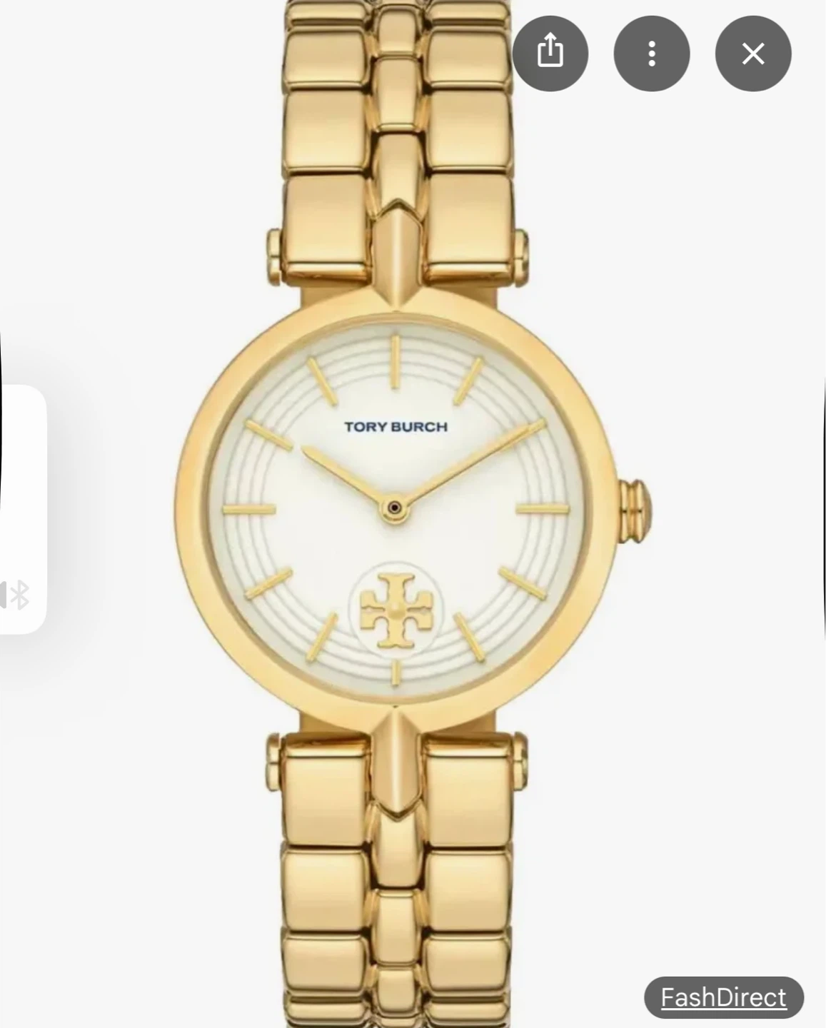 Tory Burch Kira Stainless Steel Bracelet Watch - 30mm Gold
