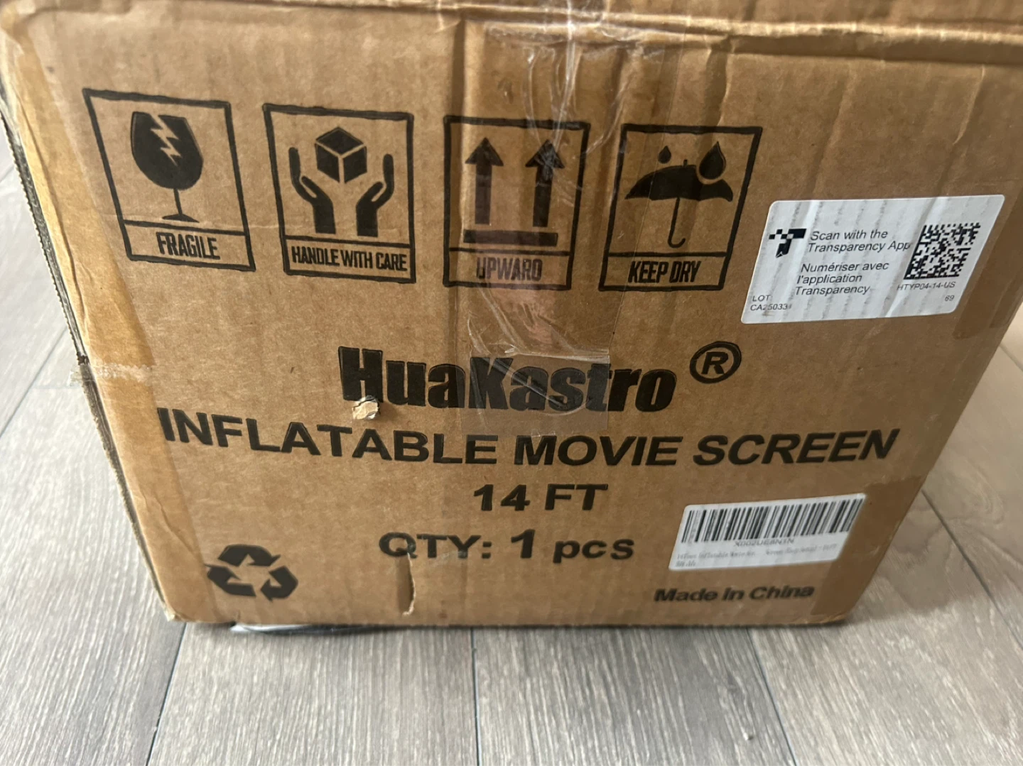 Huakastro 14 FT Inflatable Movie Screen
