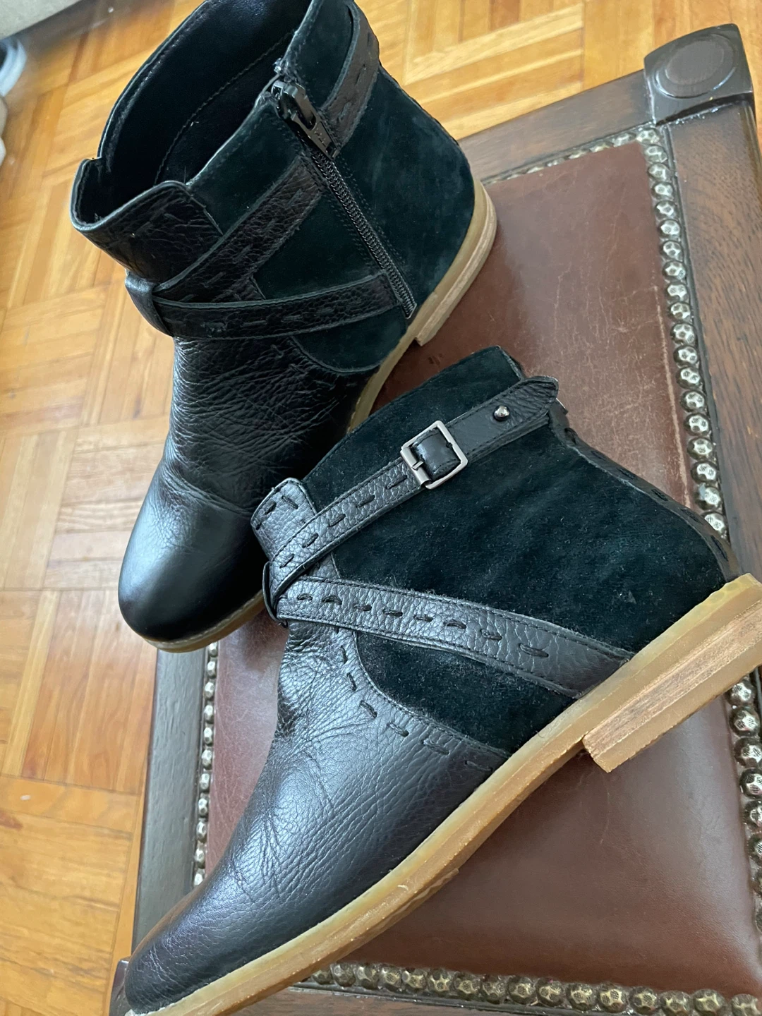 Women’s Black Hush Puppies Ankle Boots - photo 4
