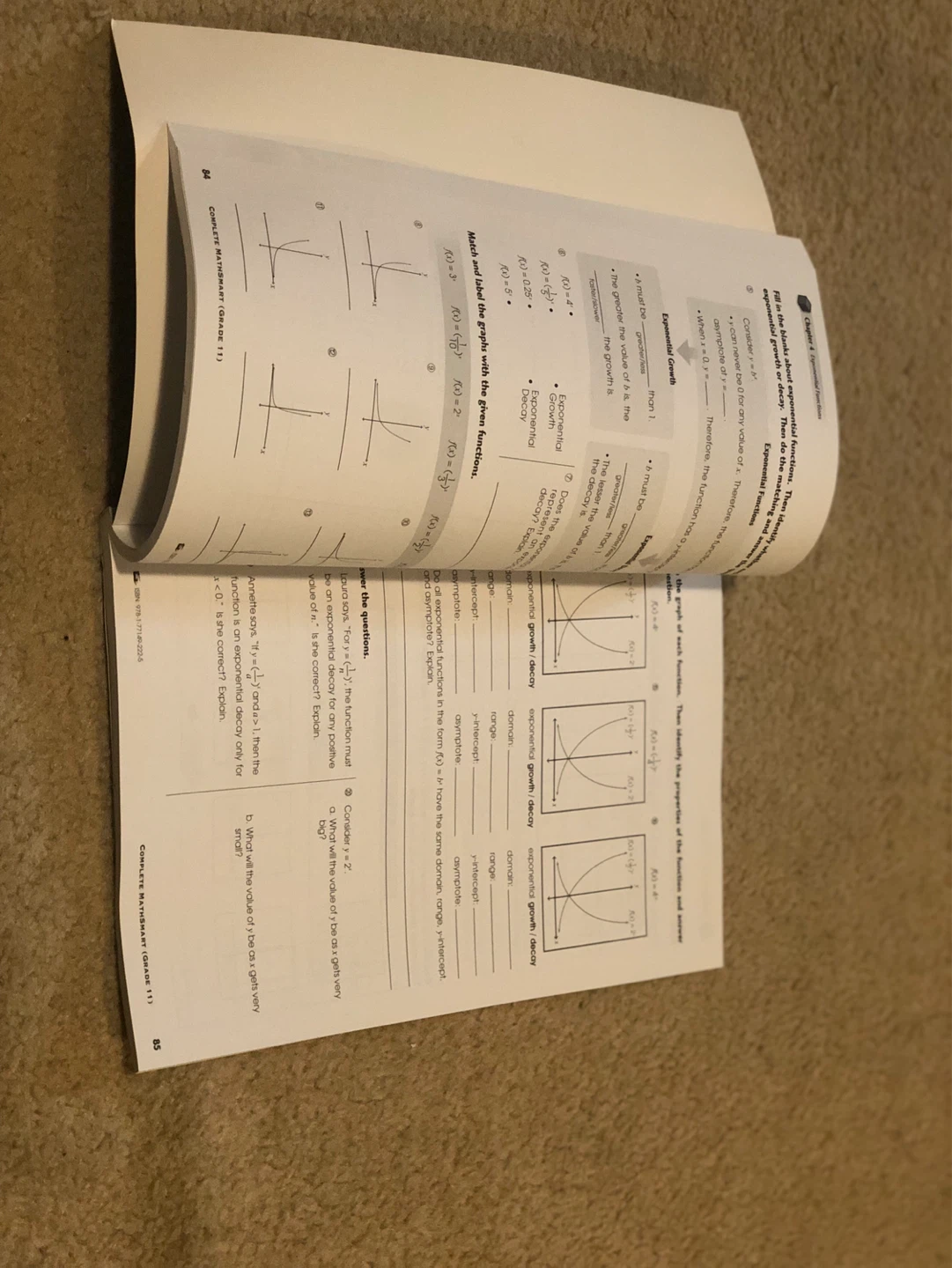 Complete MathSmart Grade 11 Workbook) - photo 2