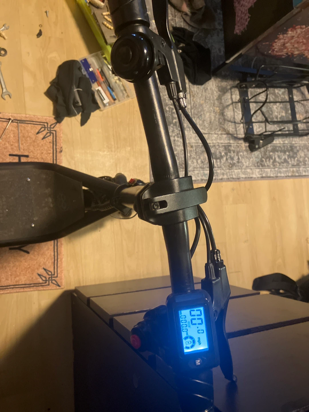 Electric Scooter with Seat and Basket - photo 3