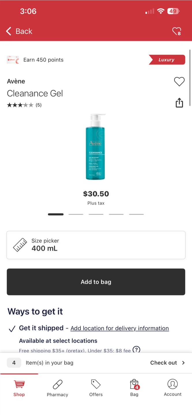 🆕 Avene Cleanance Cleansing Gel (400ml) - photo 4