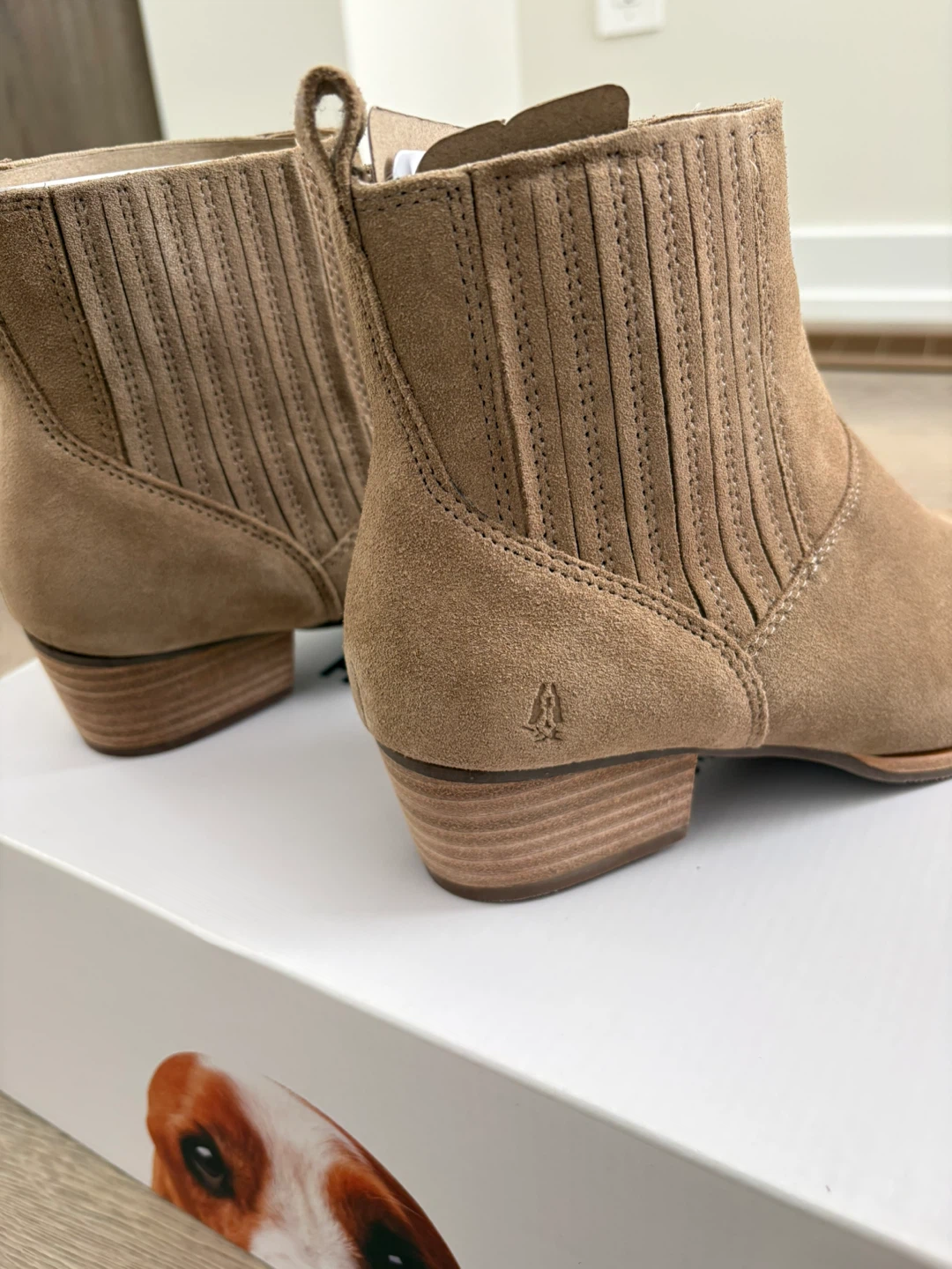 Hush Puppies Suede Ankle Boots - Size 6.5 - photo 2