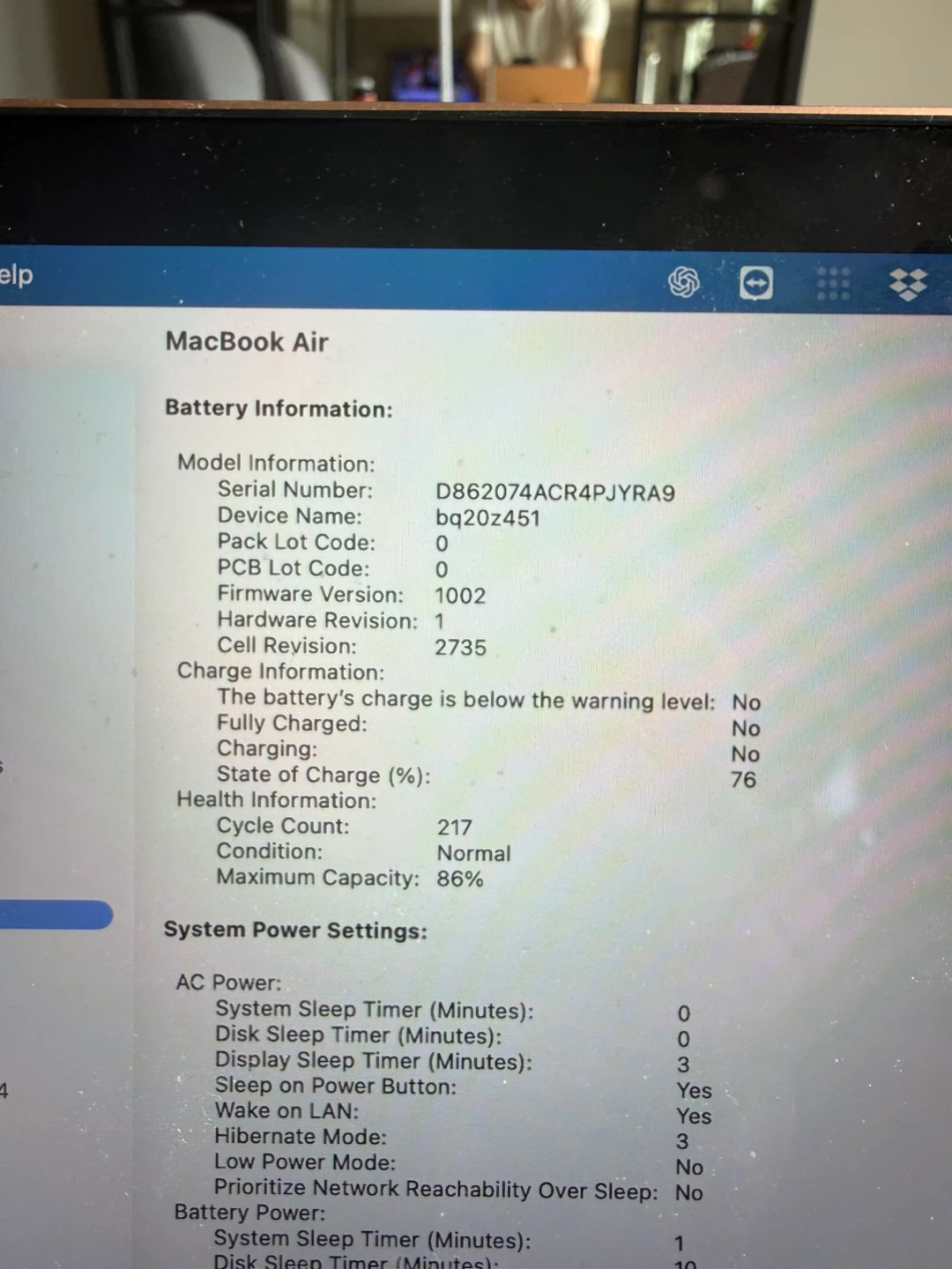 Apple MacBook Air M1 Rose Gold - French - photo 4