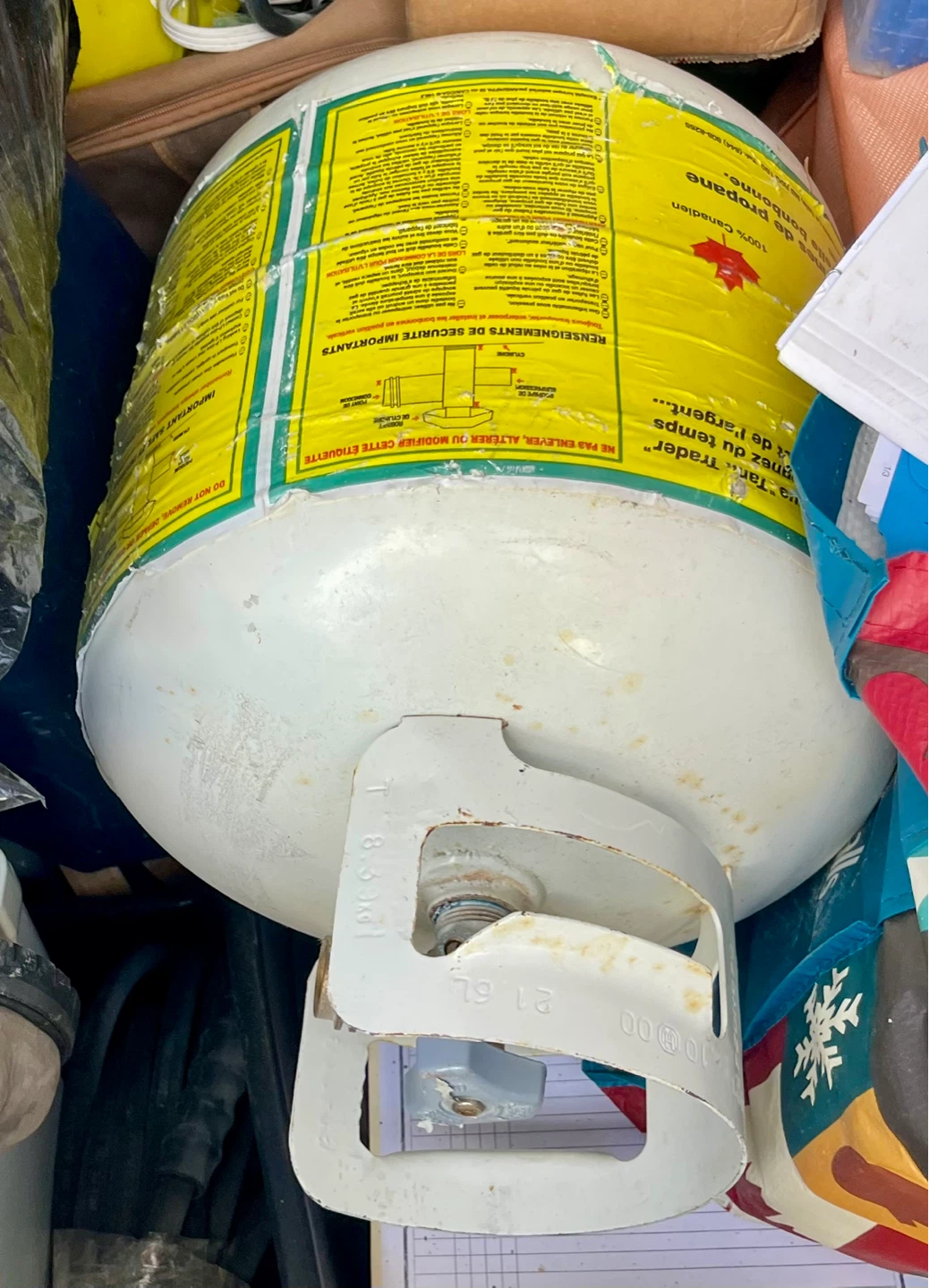 20 lbs Propane Tanks ($30 for all three or $15 each) - photo 3