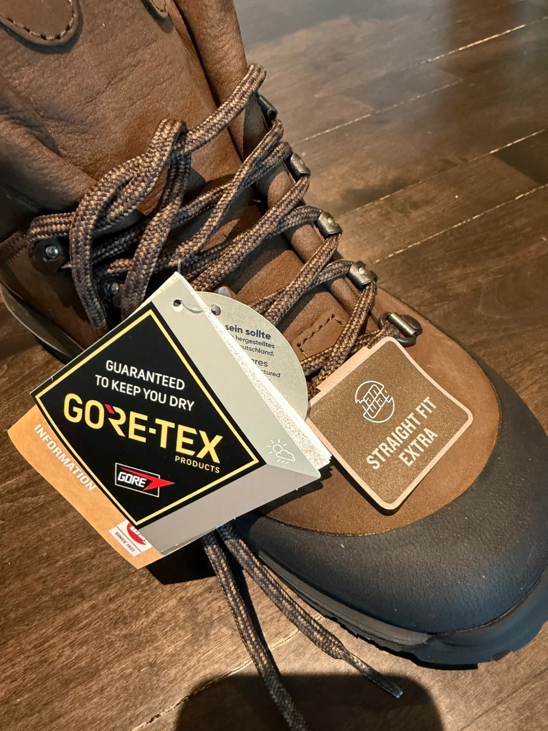 Hanwag Brown Gore-Tex Hiking Boots - photo 4