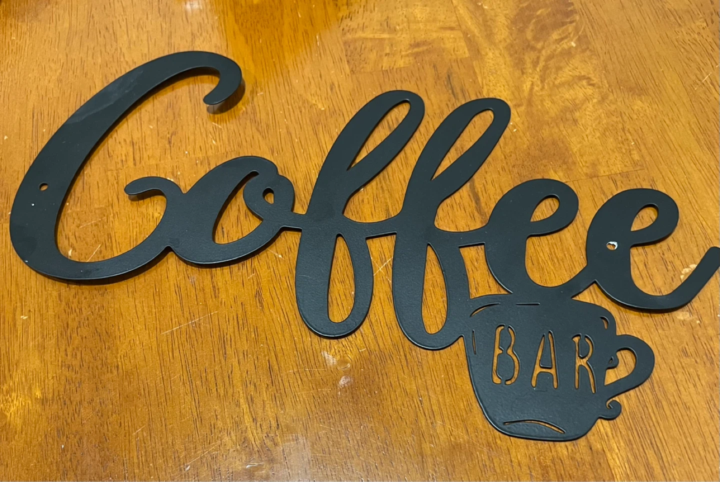 Coffee Bar Wall Decor Sign