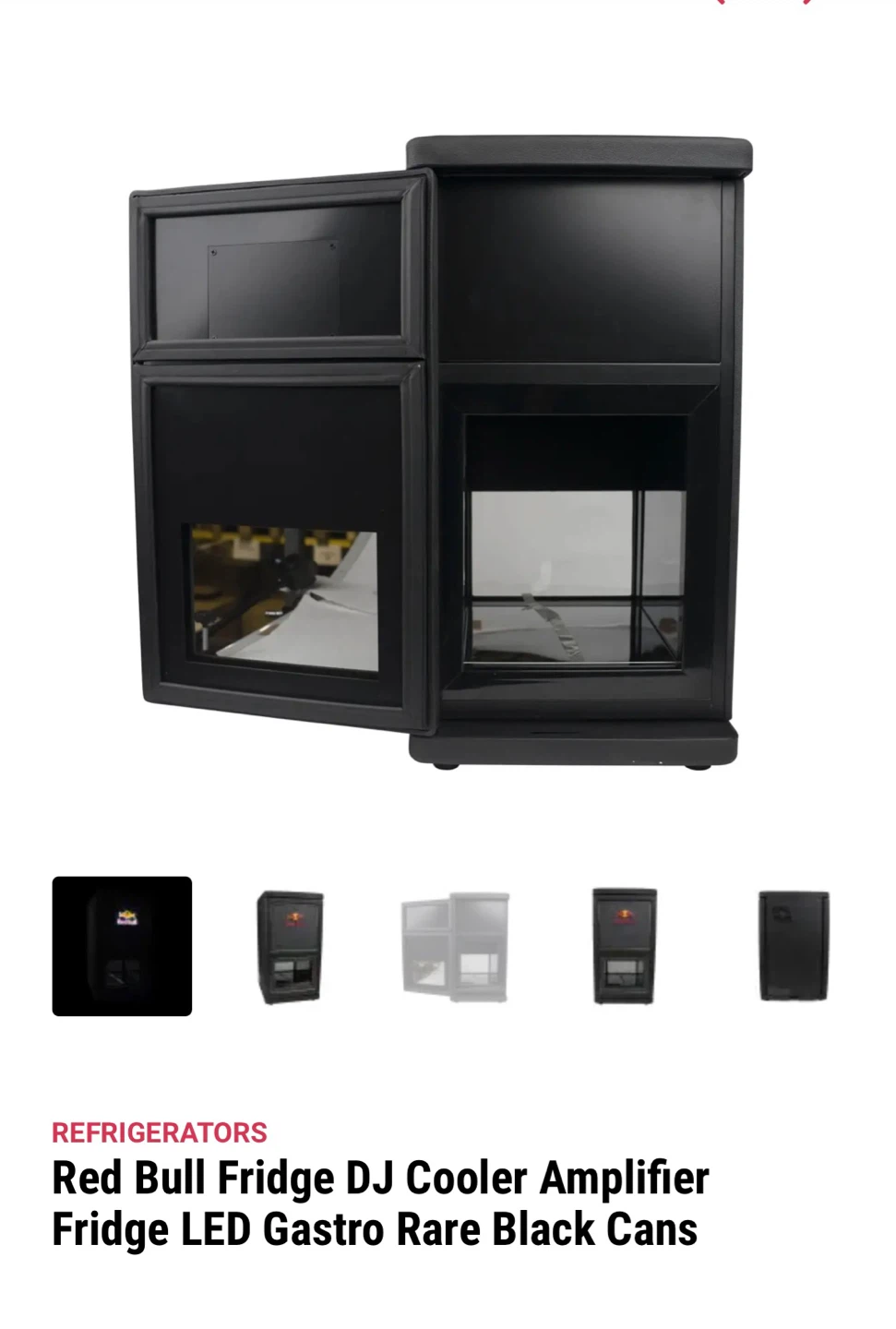 Red Bull Fridge DJ Cooler Amplifier - photo 2
