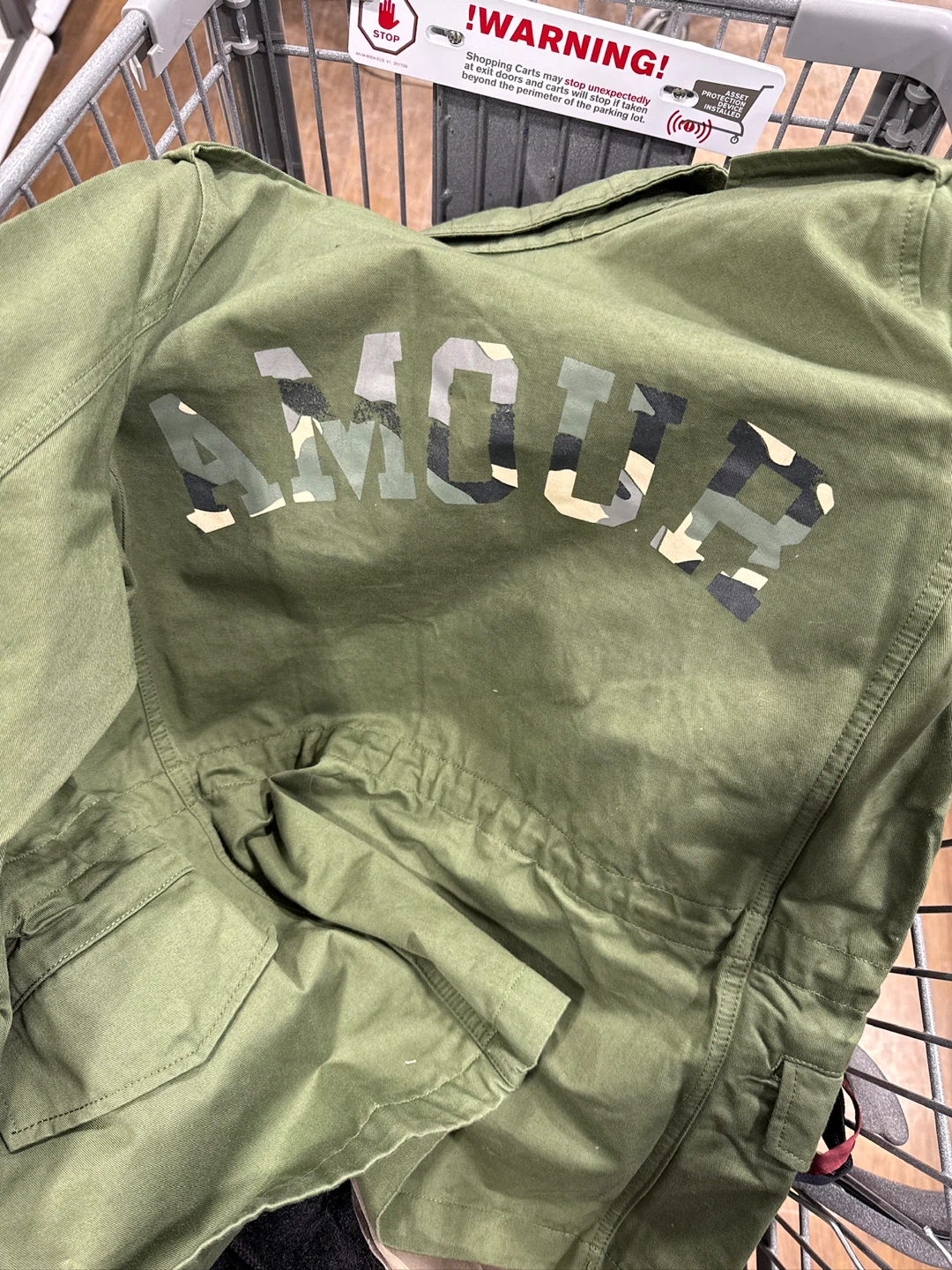 Zadig & Voltaire Green 'Amour' Military Jacket - photo 2