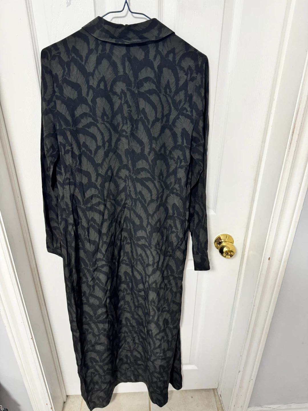 The Kooples Feather Print Silk Dress - photo 2