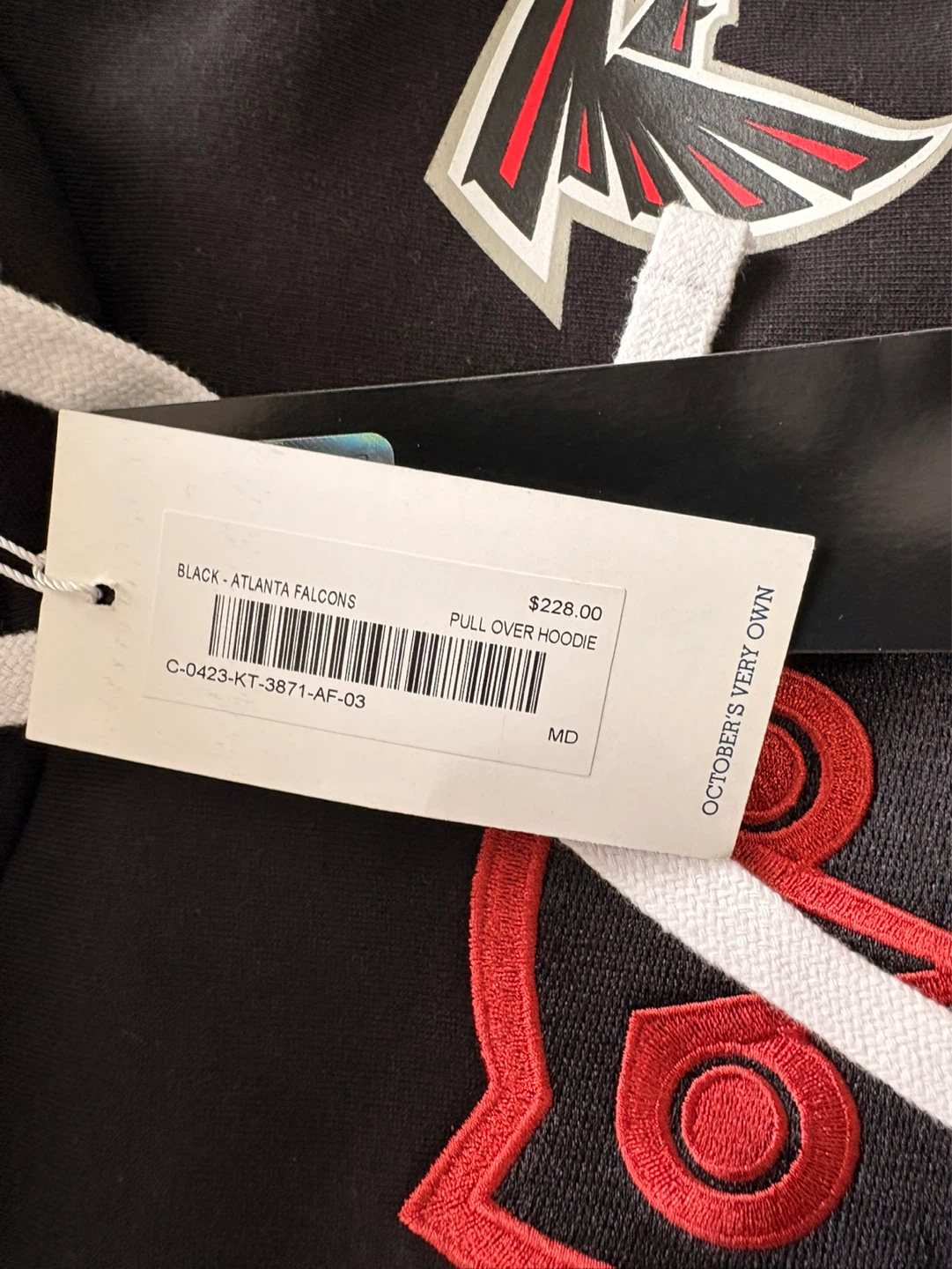 OVO x NFL Atlanta Falcons Hoodie Drake - Medium - photo 3