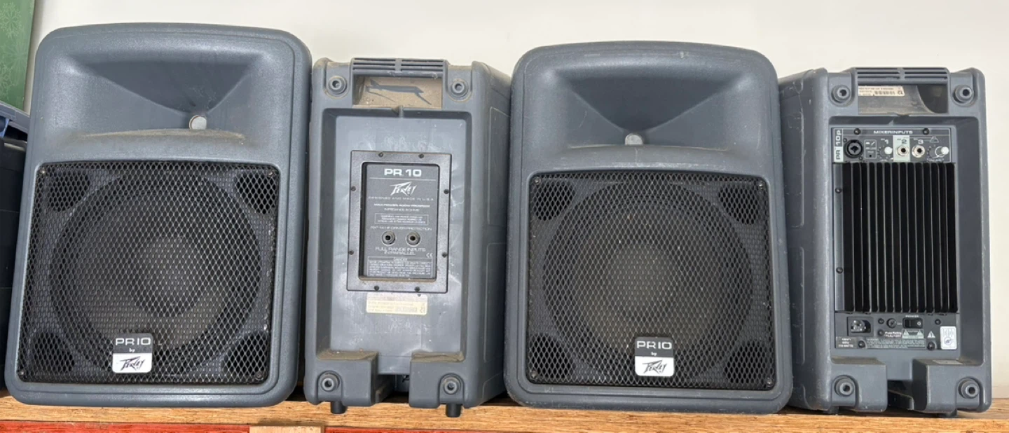 Peavey PR 10 PA Speakers (2x)