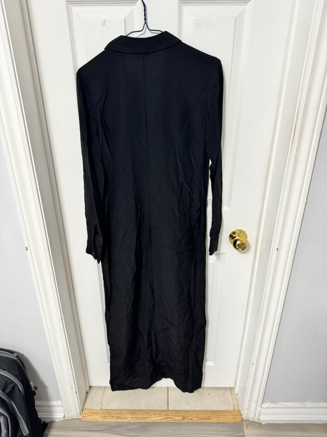 The Kooples Black Button-Up Maxi Dress Size S - photo 2