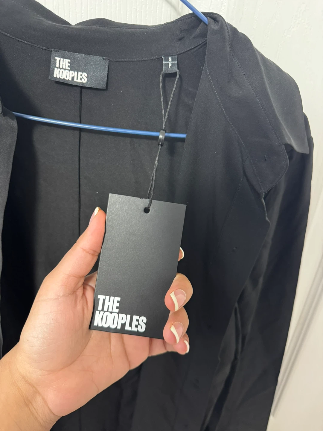 The Kooples Black Button-Up Maxi Dress Size S - photo 4