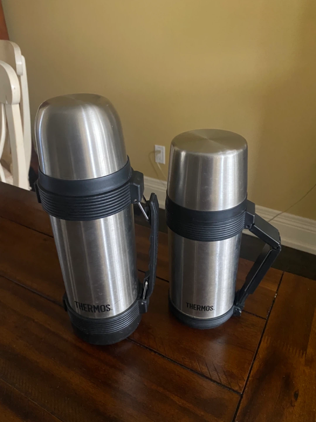 Thermos Vacuum Insulated Flasks (Set of 2)