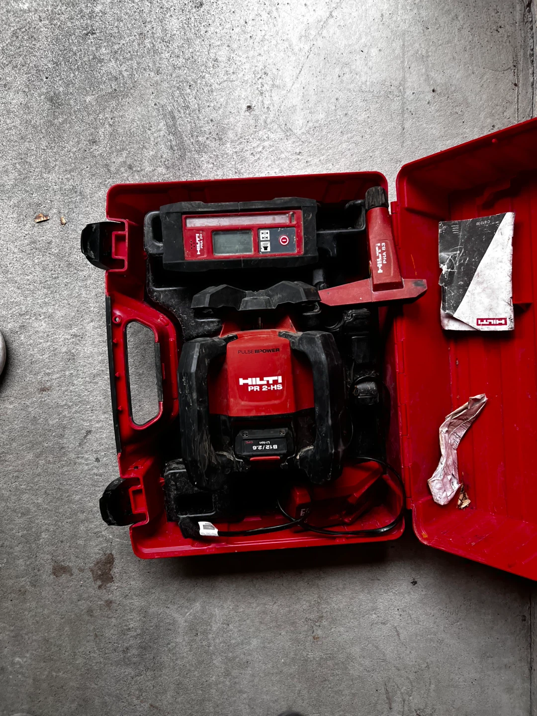 Hilti PR 2-HS Rotary Laser Level