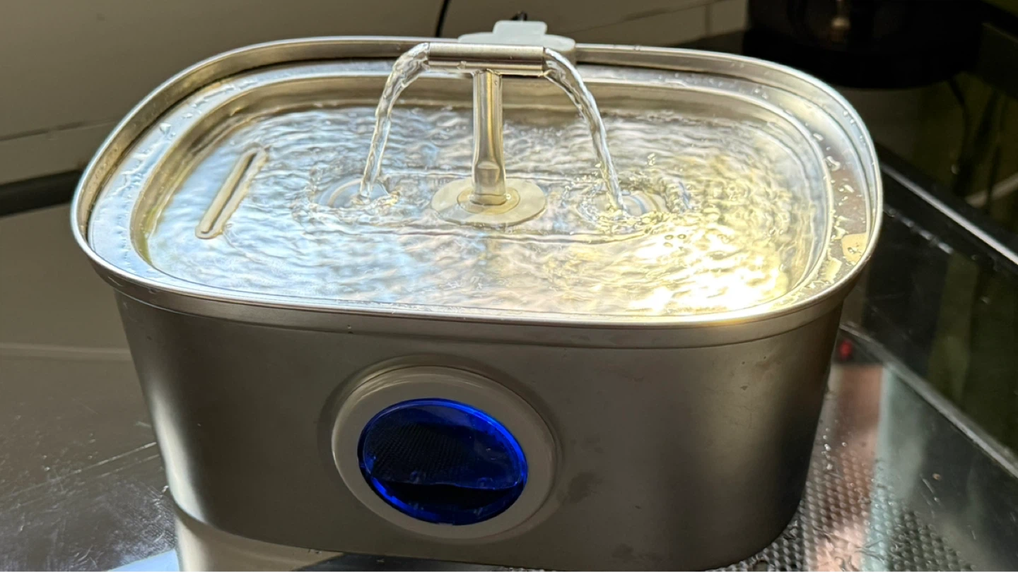 Rellaty Stainless Steel Pet Water Fountain