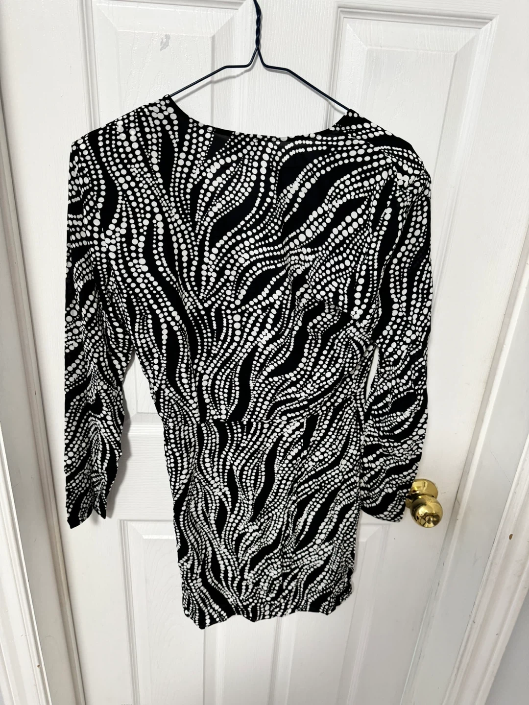 The Kooples Black & White Print Dress - photo 2