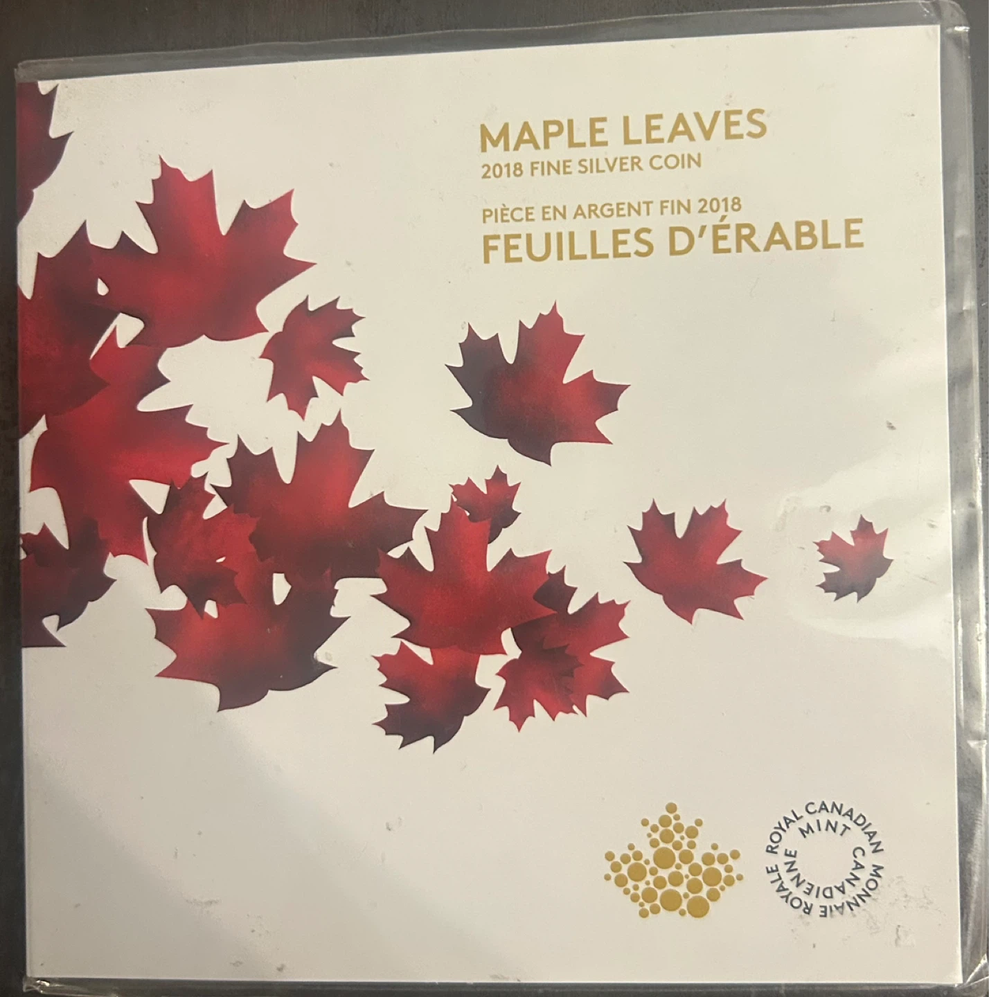 4x RCM 1/2 oz pure Silver Maple Leaf 2013 2018 2019 - photo 3